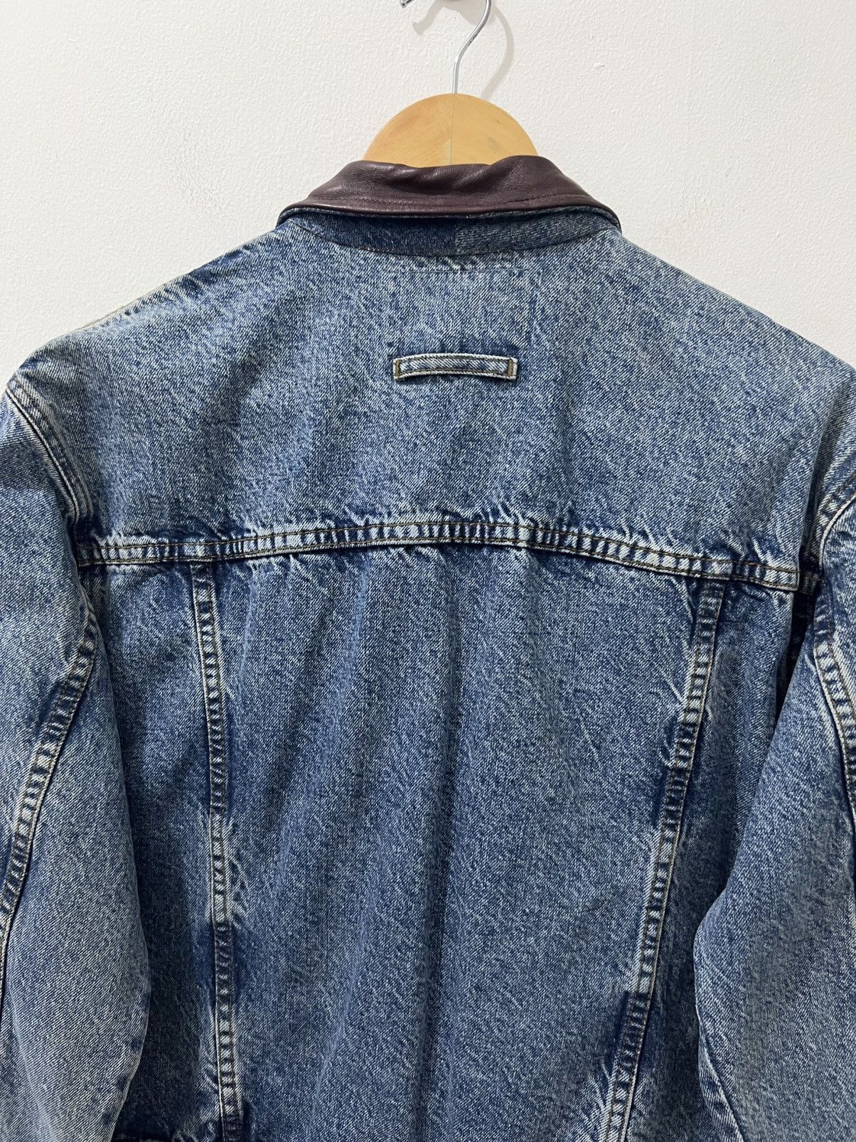Jean Paul Gaultier 1990’s Jean Paul Gaultier - Cropped Trucker Denim Jacket Size US S / EU 44-46 / 1 - 8 Thumbnail
