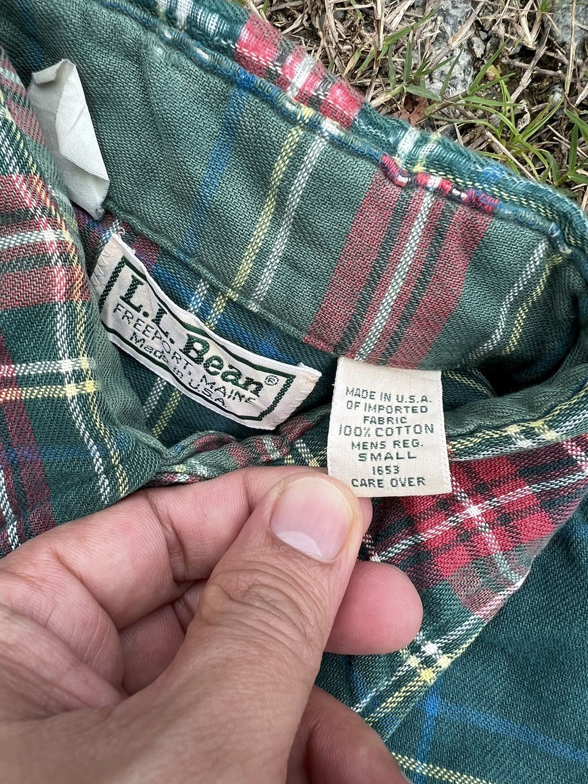 L.L. Bean × Vintage 💥RARE VTG L.L BEAN CHECKERED Size US S / EU 44-46 / 1 - 9 Thumbnail