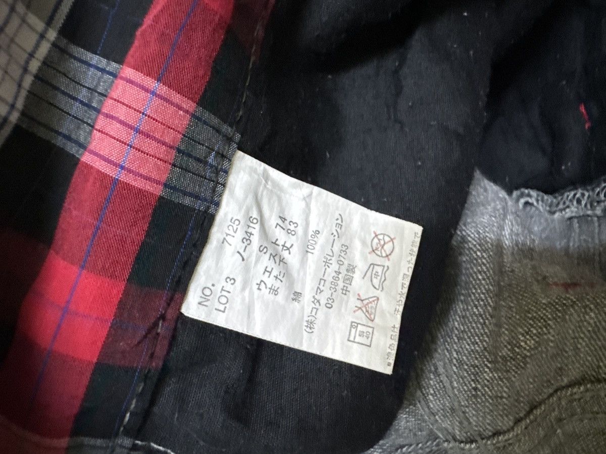 Vintage Y2K Wild Life Poem Print Whiskered Cropped Denim Jeans Size US 29 - 14 Thumbnail