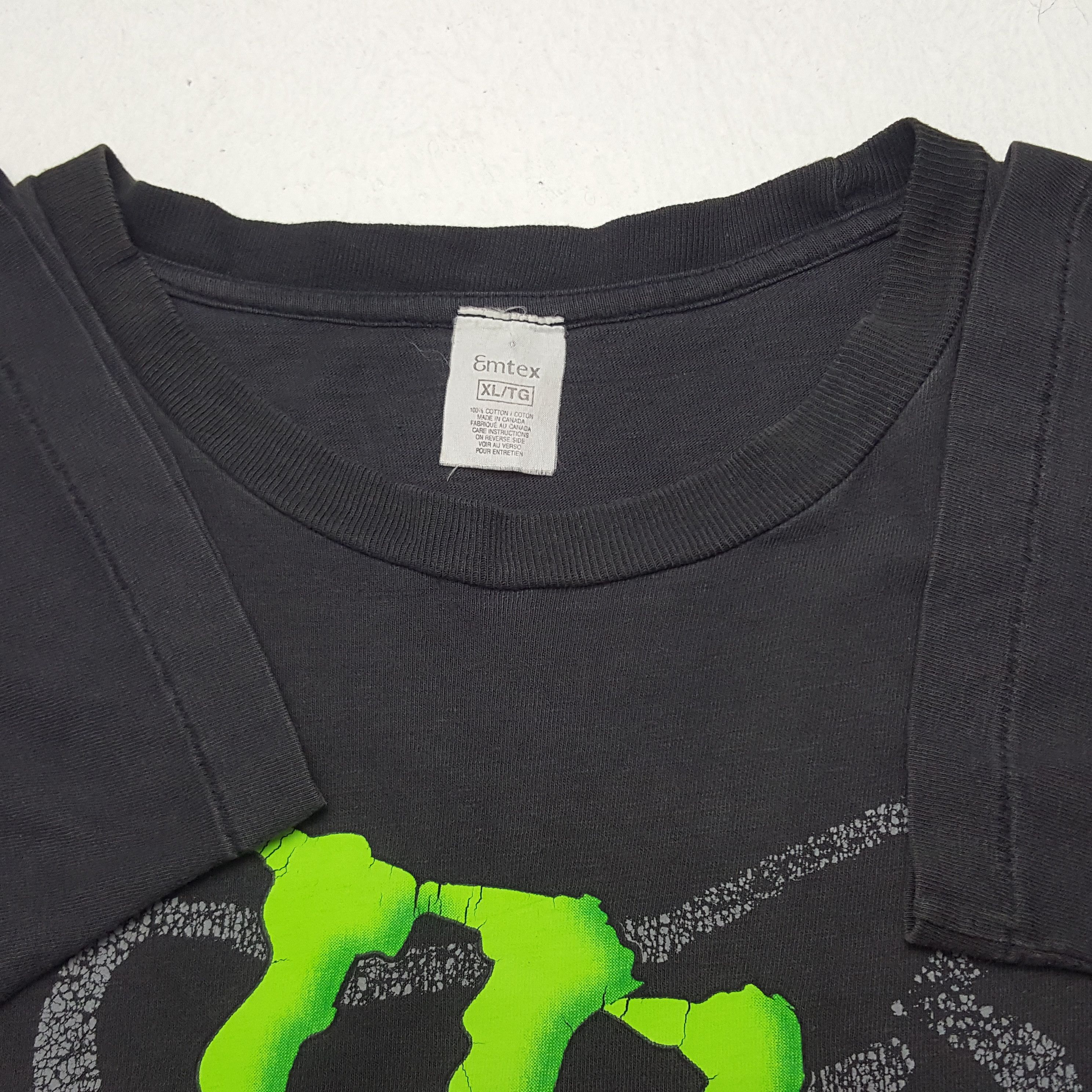 Vintage Vintage Monster Energy X Fox Racing Motorsports Tshirt Size US XL / EU 56 / 4 - 4 Thumbnail