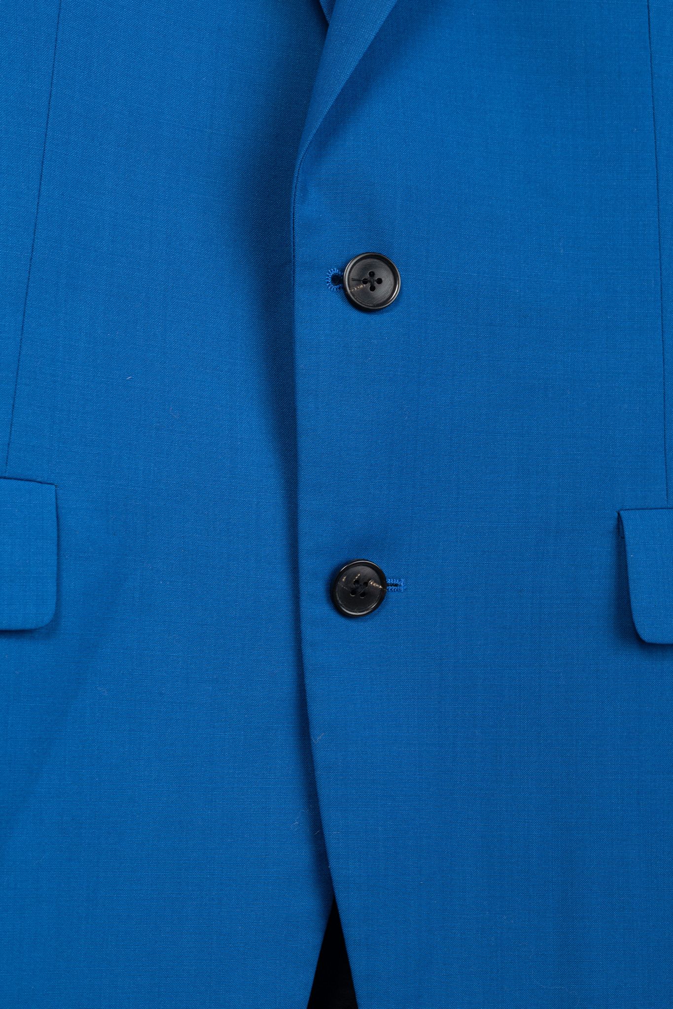 Paul Smith Paul Smith Cobalt-Blue Wool & Mohair Single-Breasted Blazer Size 38R - 7 Thumbnail