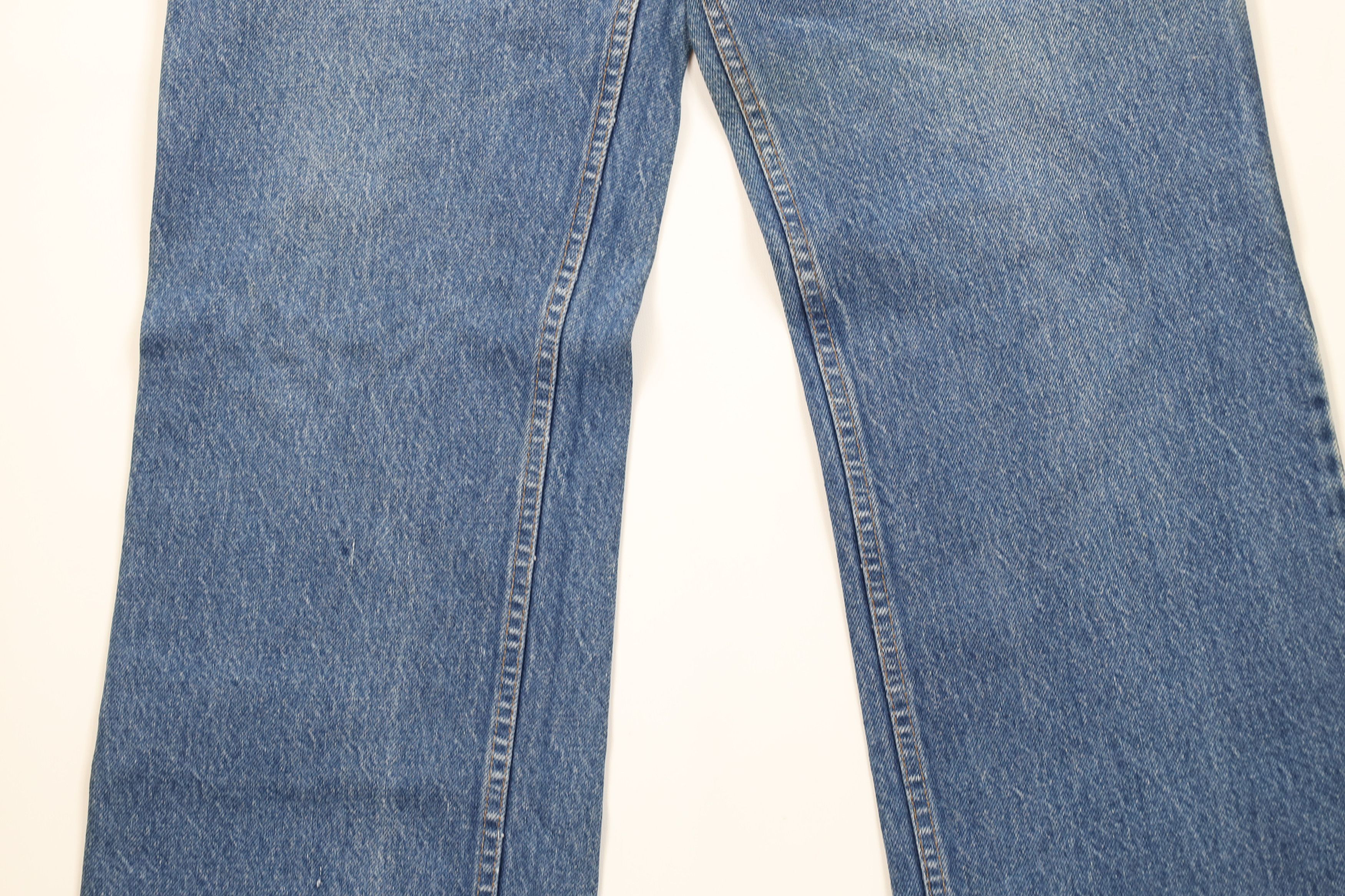 Levi's Vintage 70s Levis Fresh Produce Orange Tab Denim Jeans USA Size US 38 / EU 54 - 3 Thumbnail