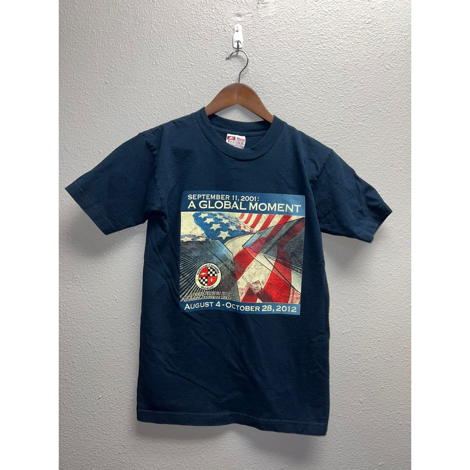 Vintage September 11 Shirt A Global Moment Corvette Museum Tee Small Size US S / EU 44-46 / 1 - 1 Thumbnail