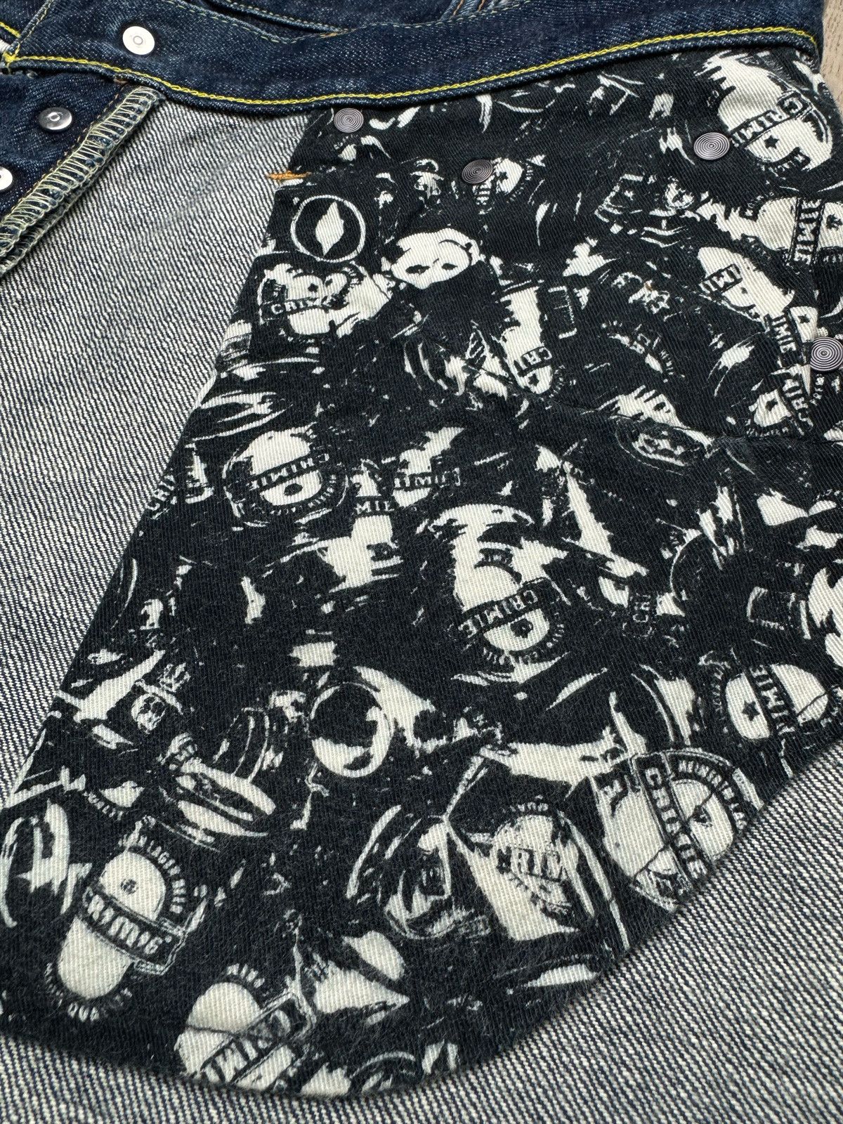 Japanese Brand CRIMIE CXXX-PT03 W31 x L31 Japanese selvedge jeans Size US 31 - 18 Thumbnail