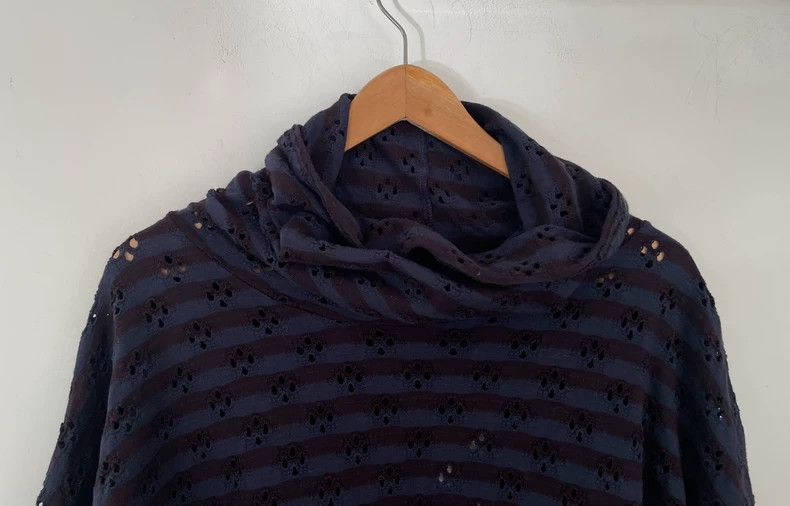 Dries Van Noten dries van noten Cut-out embroidered high-neck T-shirt 2502- Size US L / EU 52-54 / 3 - 4 Thumbnail