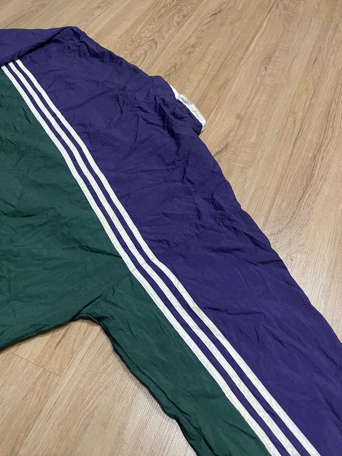 Adidas × Vintage Vintage Adudas Stripes Jacket Size US XL / EU 56 / 4 - 4 Thumbnail