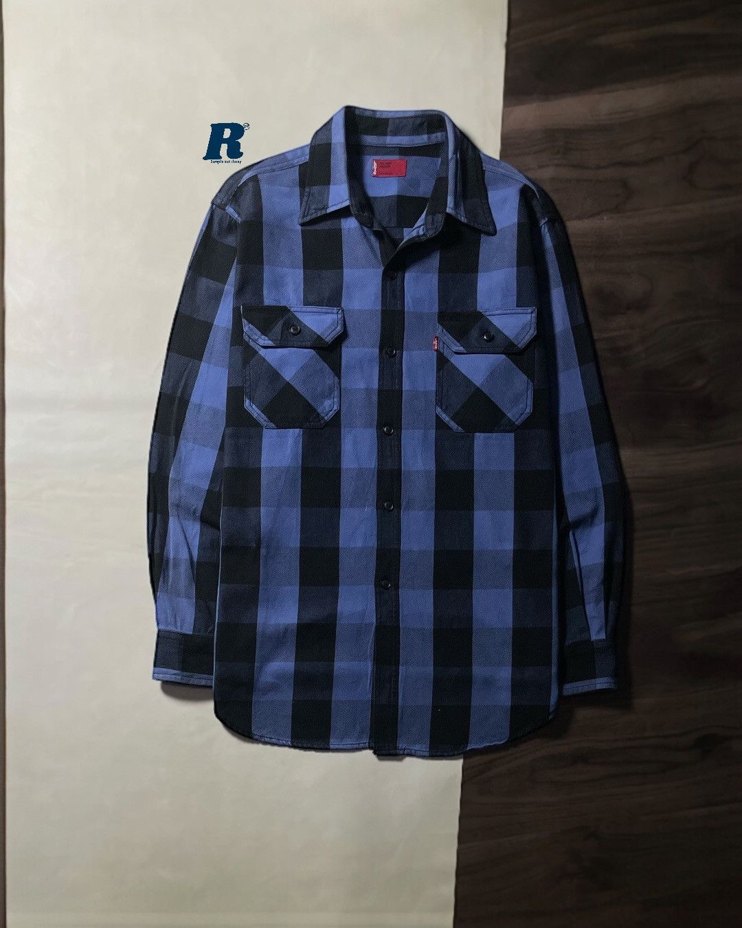Levi's Heavy Flannel Shirt LEVIS Size M fit L Size US L / EU 52-54 / 3 - 1 Thumbnail