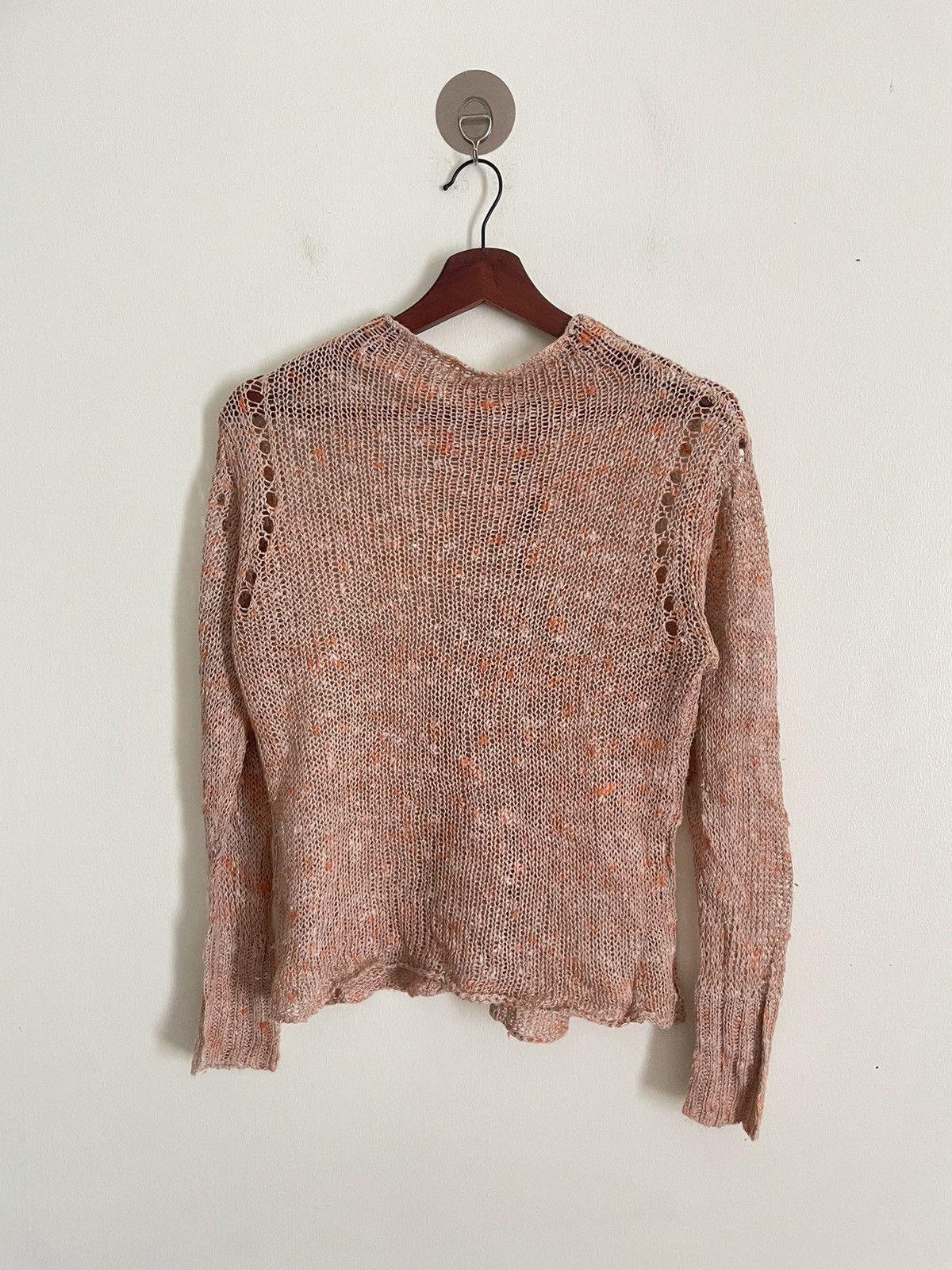 Issey Miyake Plantation Crochet Knitted Sweatshirt Size M / US 6-8 / IT 42-44 - 2 Thumbnail