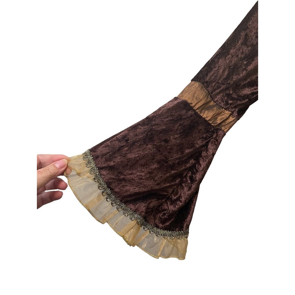 Unknown London Brown Historic Dress Colonial 1700's Costume Ballgown Sz S Size S / US 4 / IT 40 - 3 Thumbnail