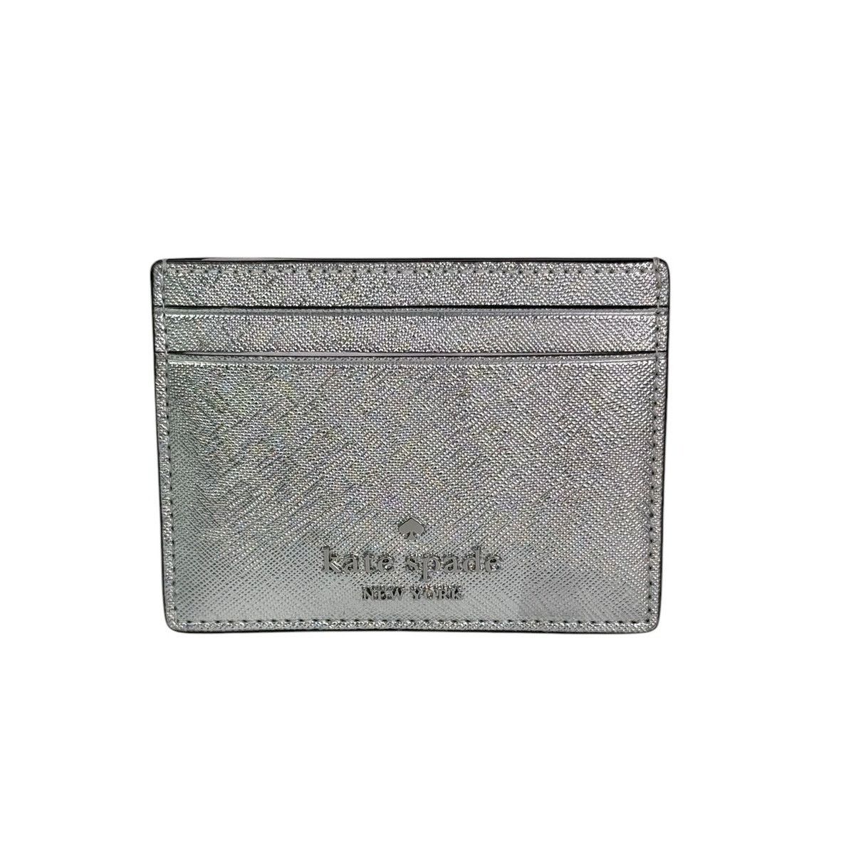 Kate Spade Kate Spade Madison Metallic Small Slim Card Holder Size ONE SIZE - 2 Thumbnail