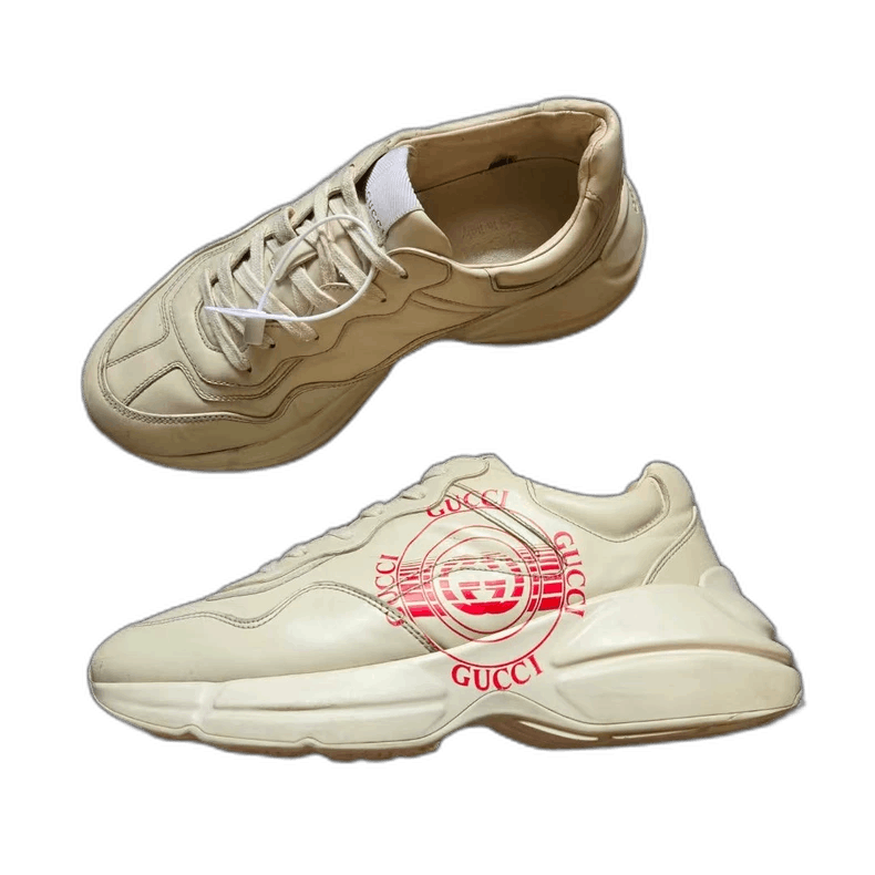 Gucci Gucci Logo Pattern Dad Sneakers Size 7 Size US 7 / EU 40 - 1 Thumbnail