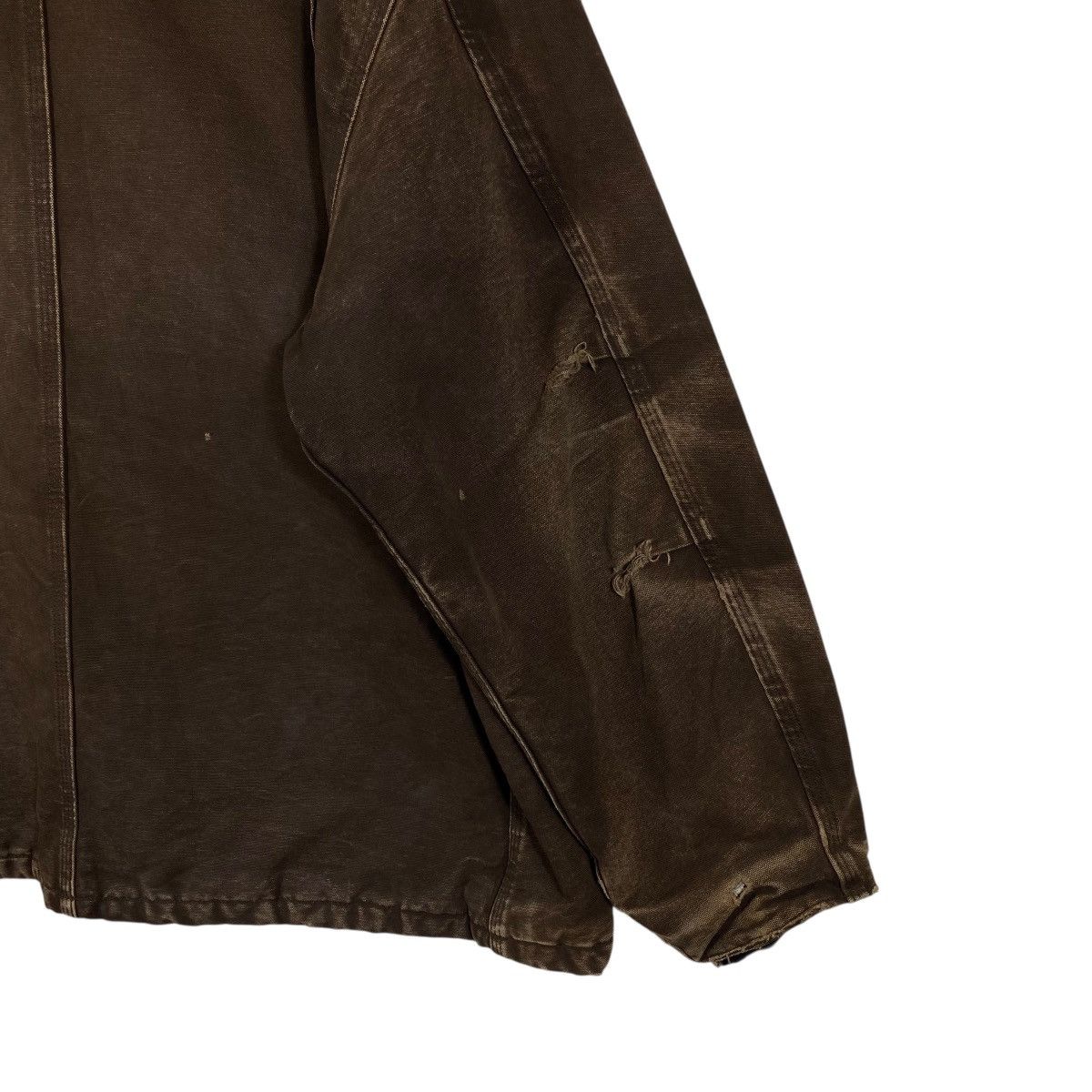 Carhartt Vintage Carhartt C26 DKB Mocha Dual Zip Quilted Workwear Size US XL / EU 56 / 4 - 19 Thumbnail