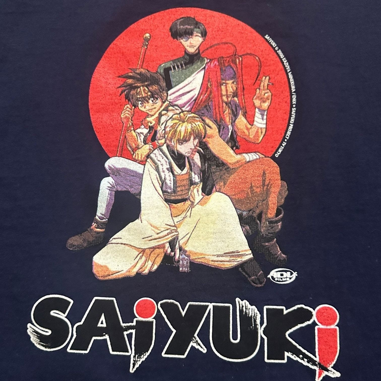 Fruit Of The Loom Saiyuki 2000 anime tee Size US XL / EU 56 / 4 - 3 Thumbnail