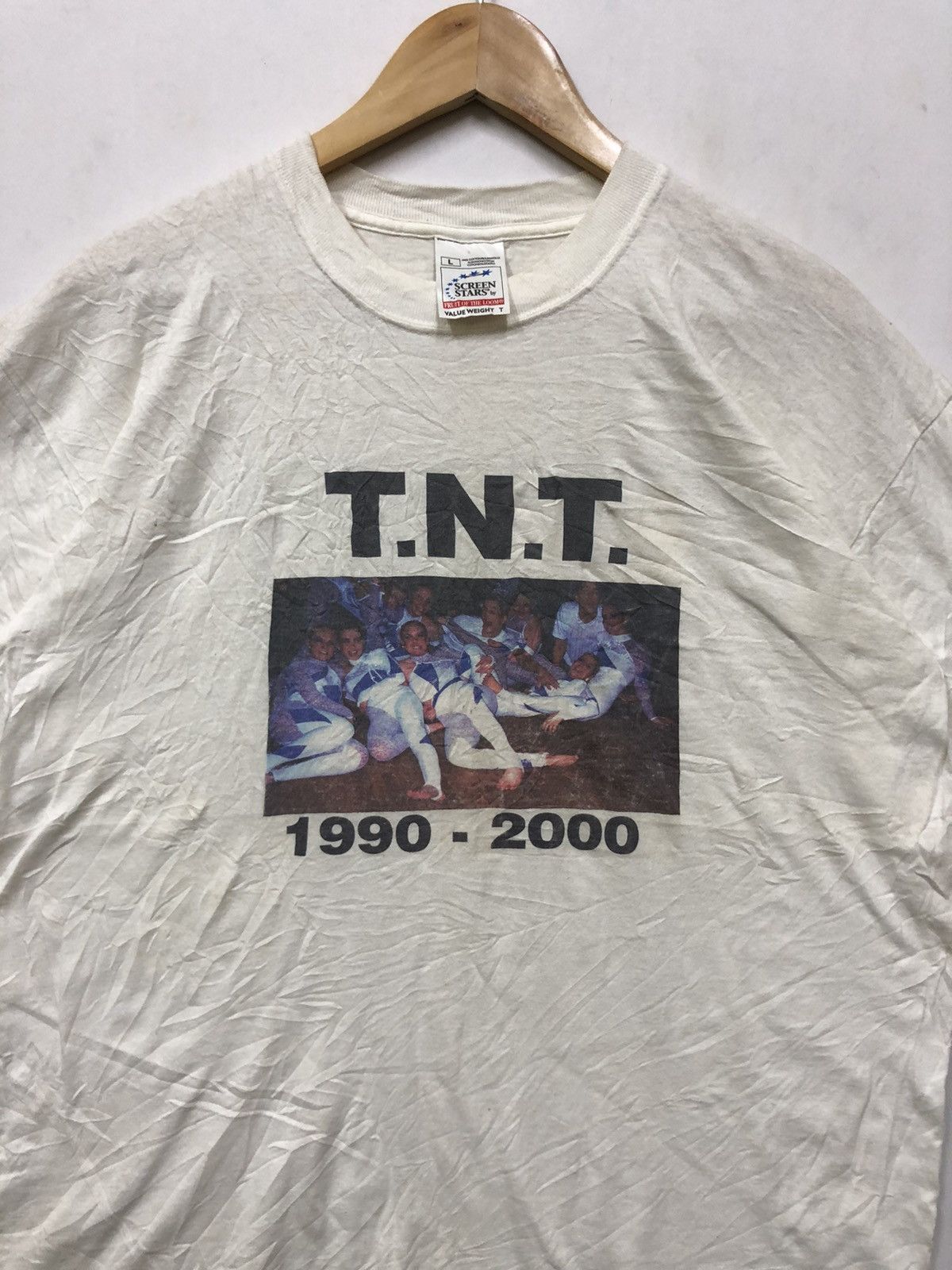 Band Tees × Vintage VINTAGE 90s TNT SIMPLT THE BEST Size US L / EU 52-54 / 3 - 2 Thumbnail