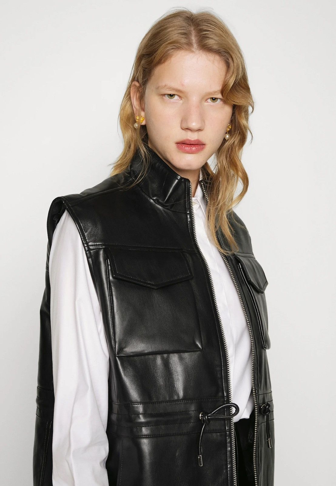 Han Kjobenhavn !DS! FW22 Han Kjobenhavn Desk Zip Up Cargo Vest Size L / US 10 / IT 46 - 5 Thumbnail