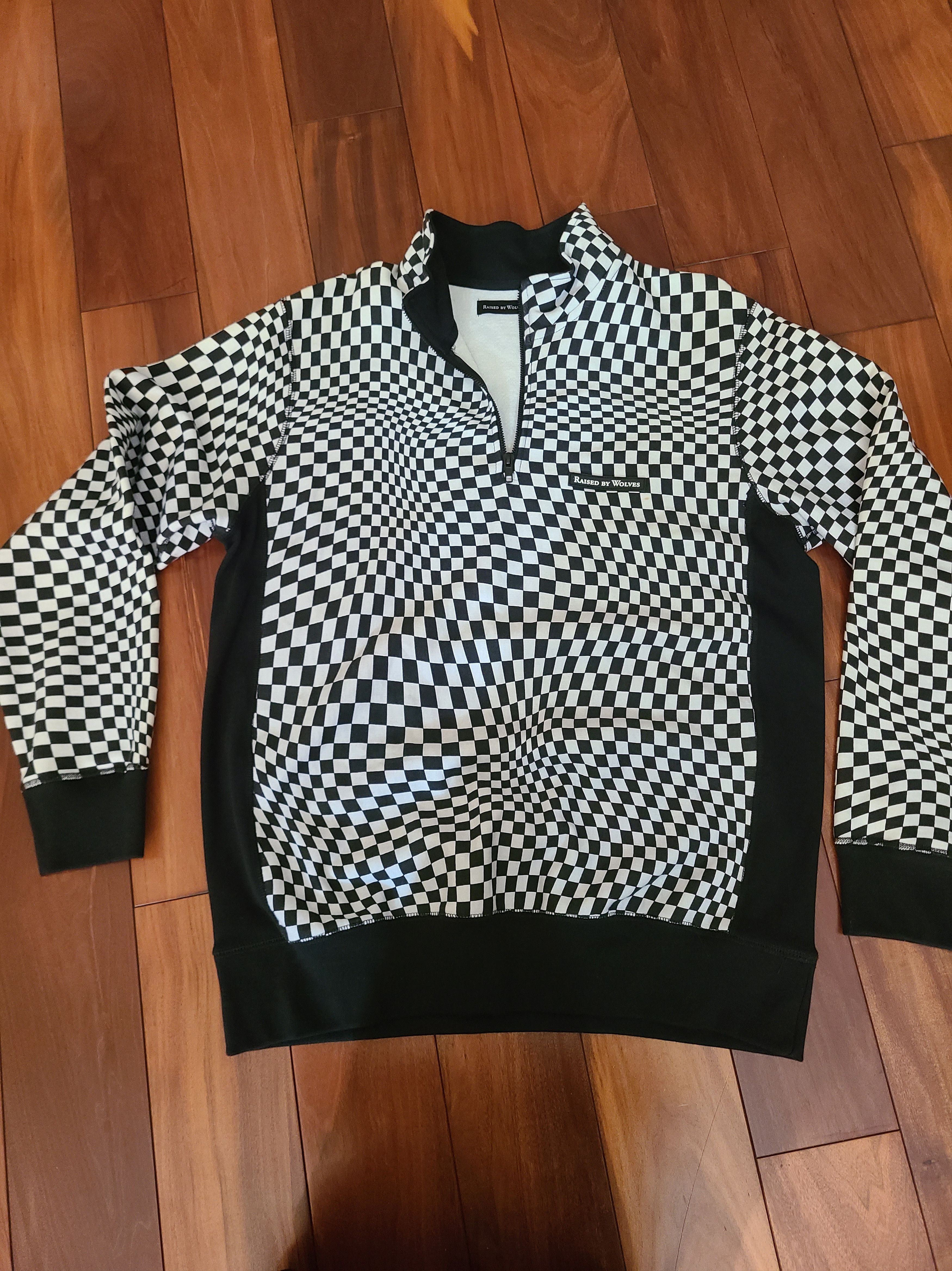 Raised By Wolves Raised By Wolves Checkered Long Sleeve Size US L / EU 52-54 / 3 - 1 Thumbnail