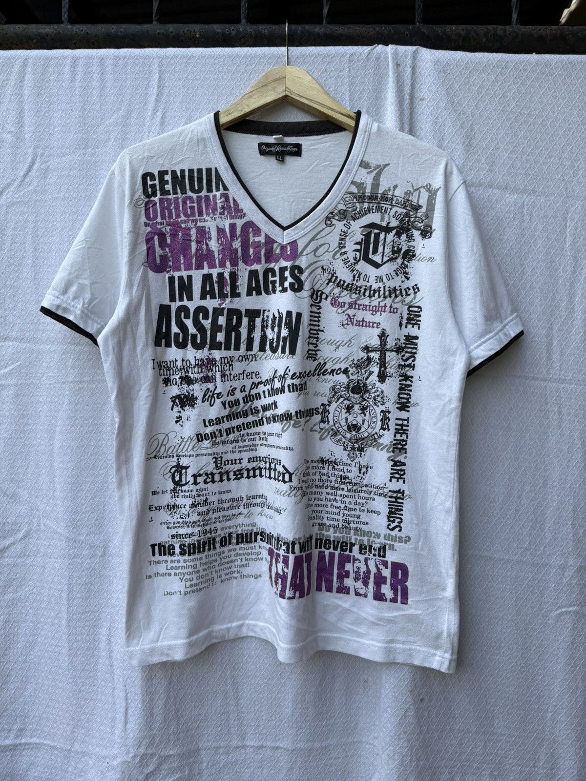 Original Remak Gear Poem Vkei Punk Style Shirt