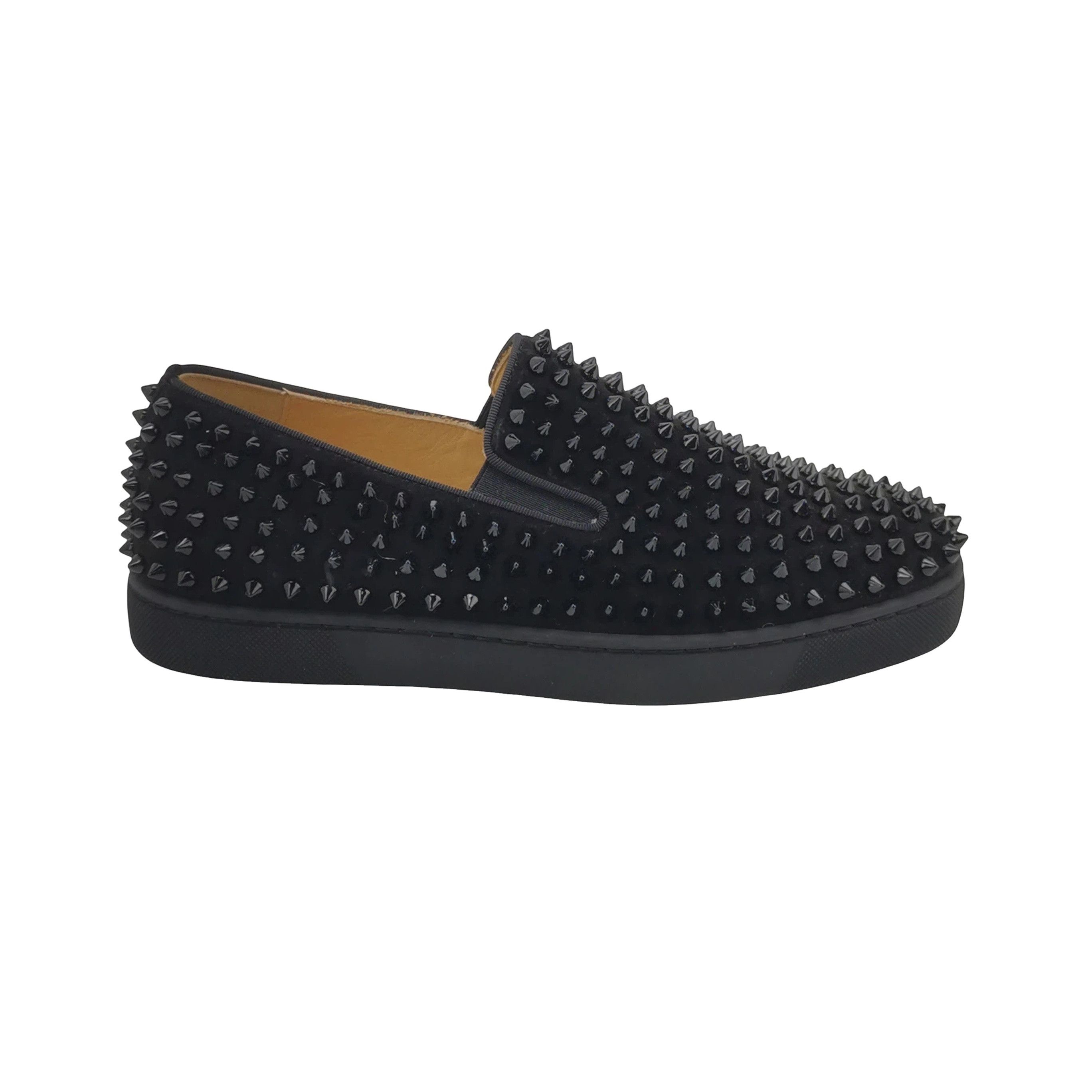 Christian Louboutin Christian Louboutin Studded Roller-Boat Sneakers 39.5 Size US 6 / EU 39 - 1 Thumbnail