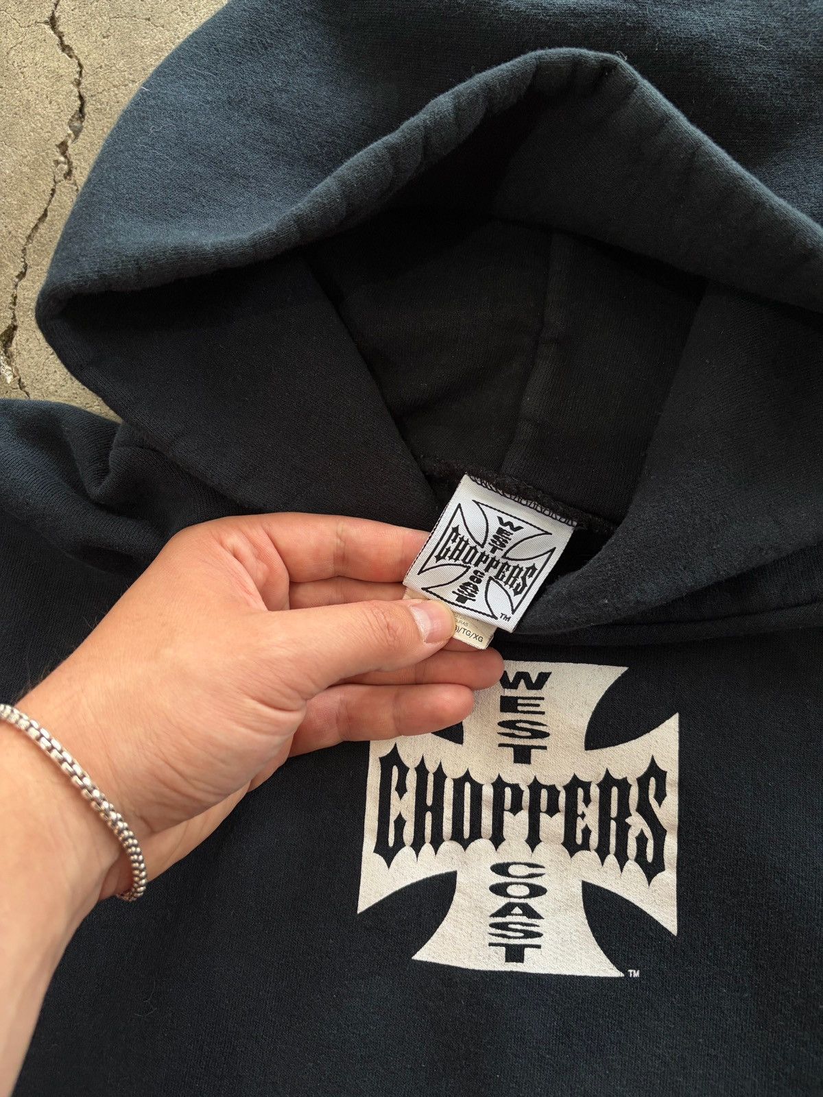 West Coast Choppers Vintage West Coast Choppers Hoodie Size US XL / EU 56 / 4 - 6 Thumbnail