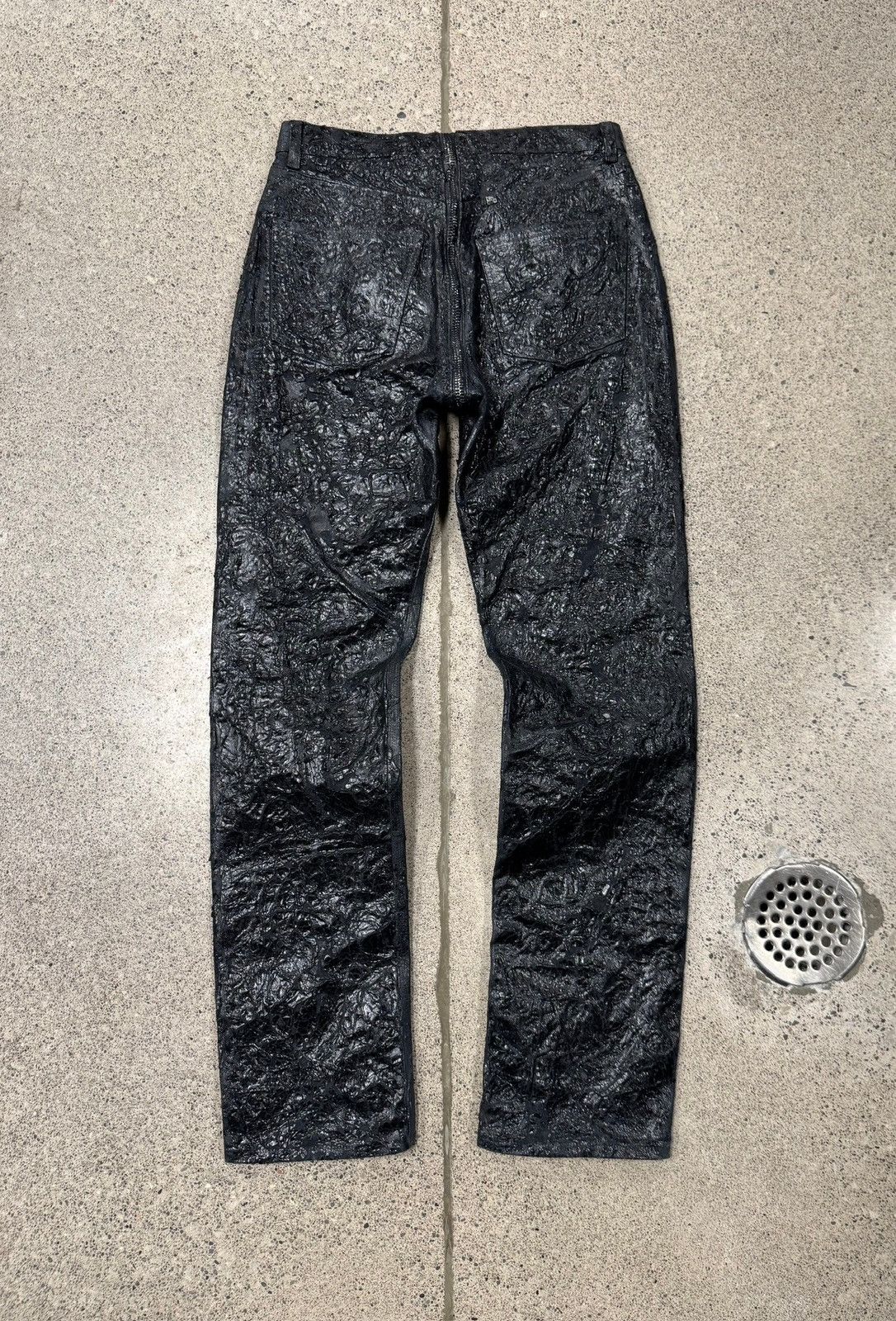 Givenchy Givenchy ‘Paint Crackled’ Integral Zip Denim Size US 28 / EU 44 - 4 Thumbnail