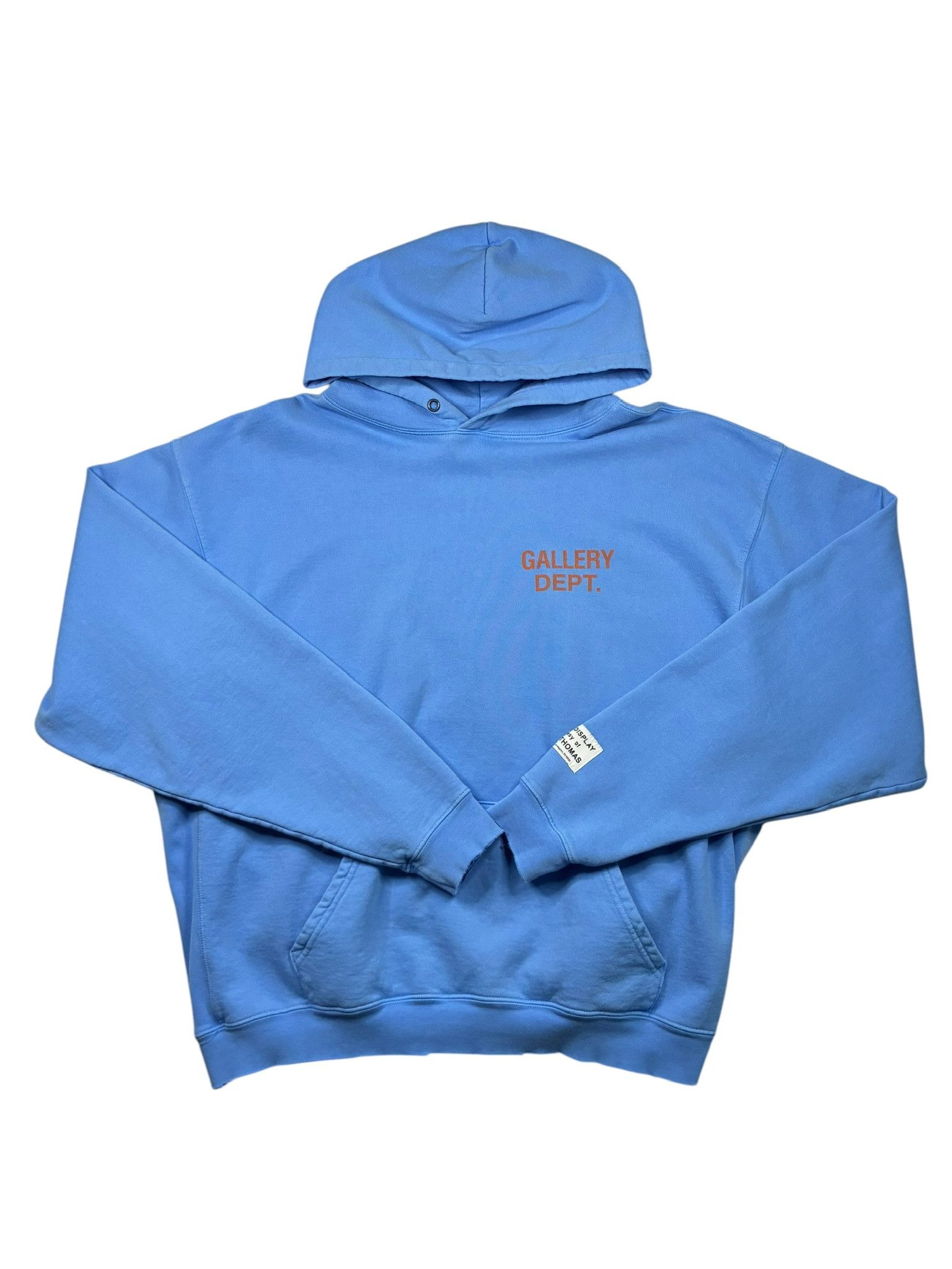 Gallery Dept. Gallery Dept 90’s GD Hoodie Baby Blue Size US L / EU 52-54 / 3 - 1 Thumbnail