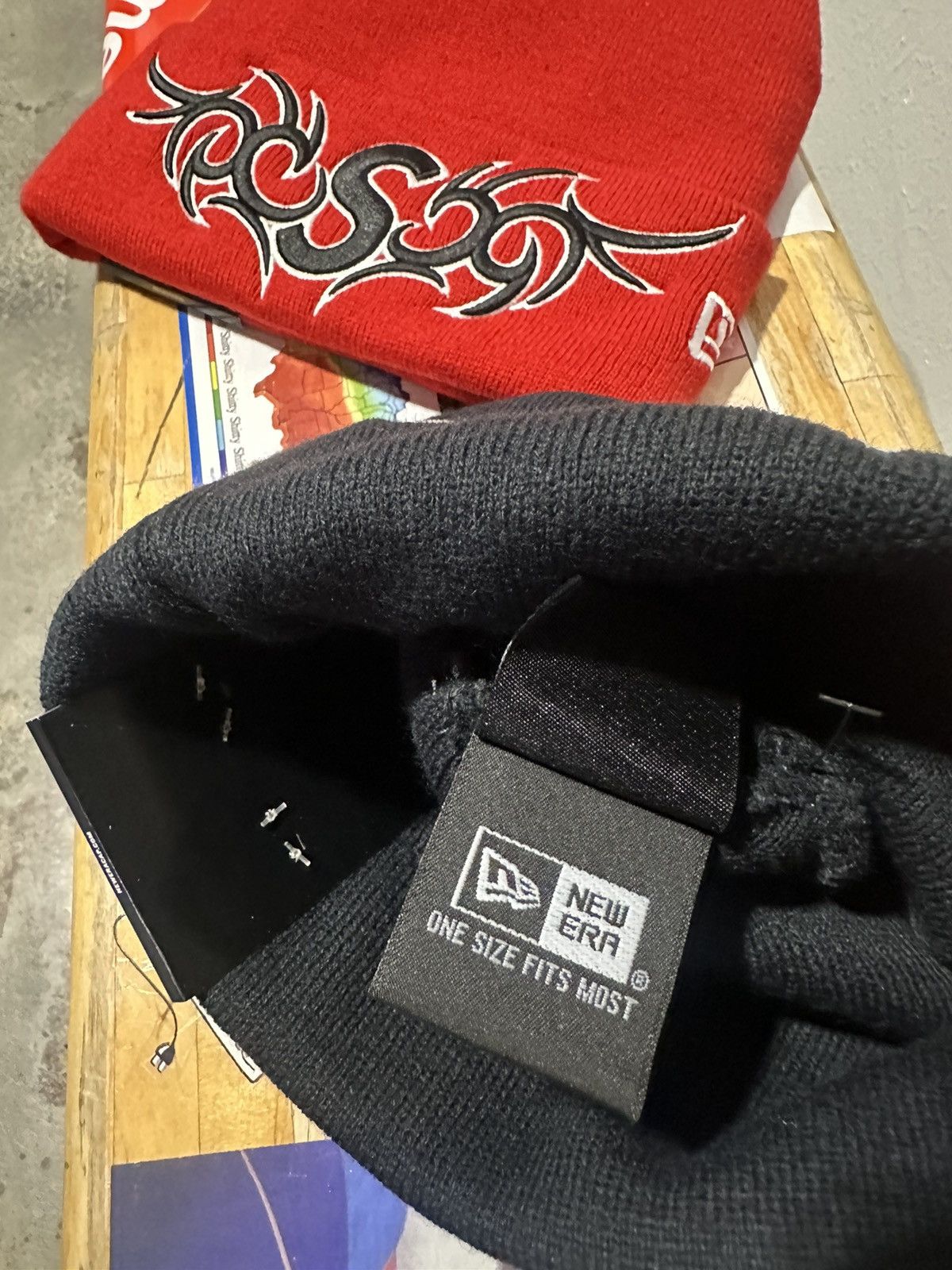Supreme (Navy) Supreme Tribal Beanie Size ONE SIZE - 4 Thumbnail