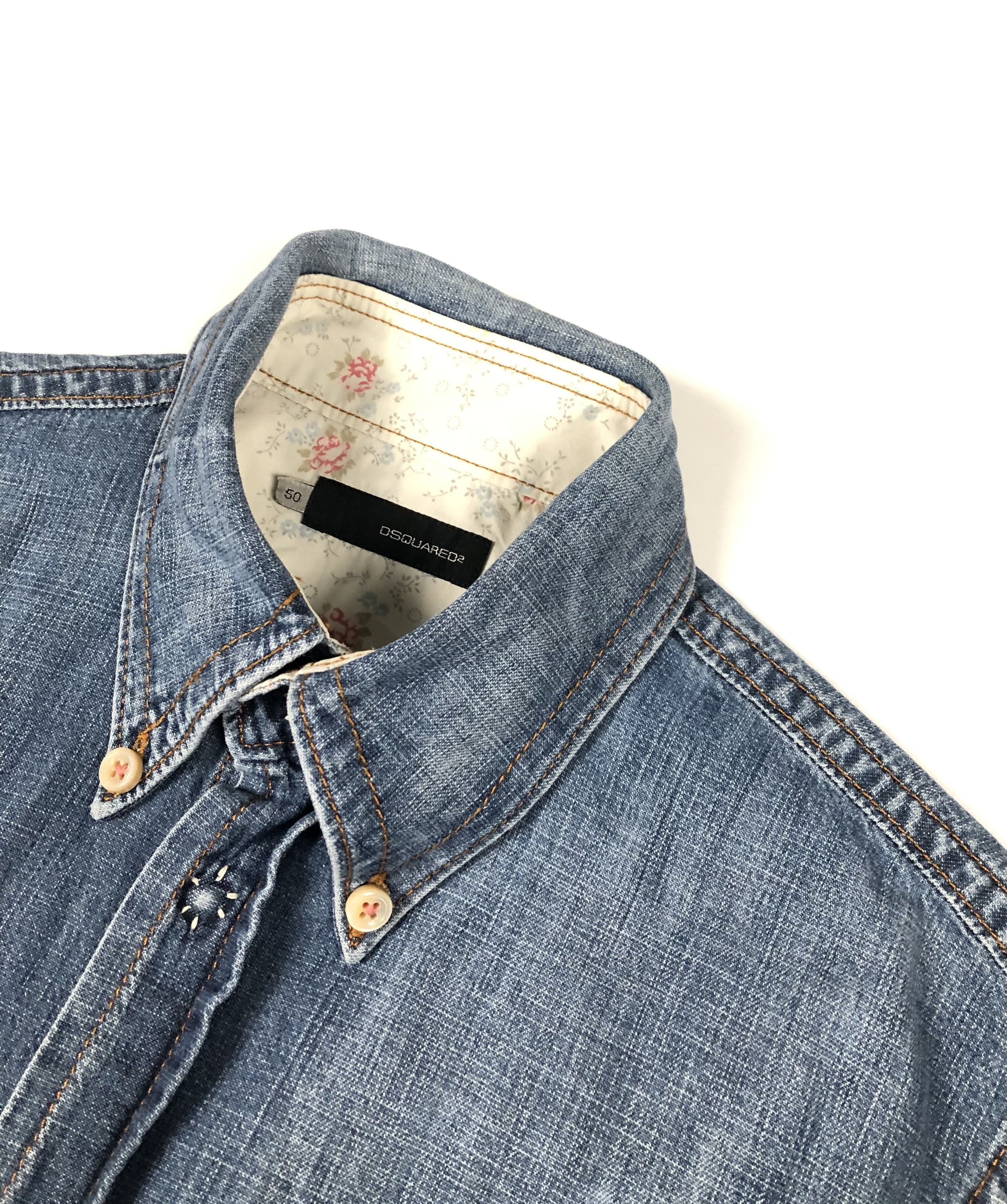 Dsquared2 Dsquared2 Denim Shirt Size US M / EU 48-50 / 2 - 3 Thumbnail