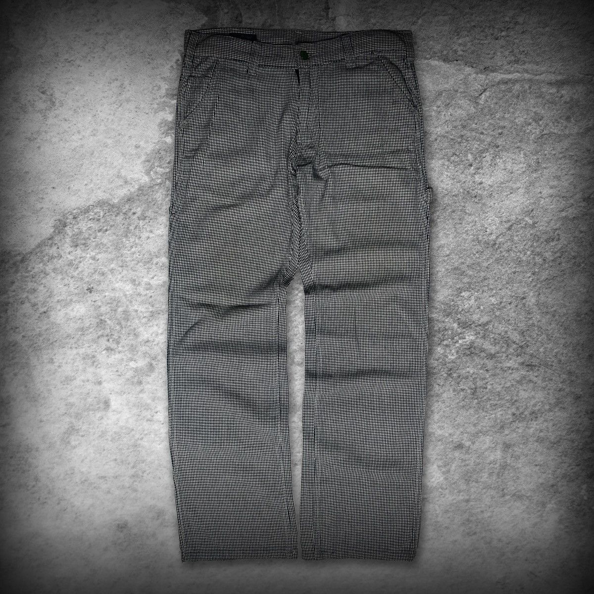 Oshkosh OshKosh Classic Houndstooth Workwear Carpenter Pants Size US 34 / EU 50 - 1 Thumbnail