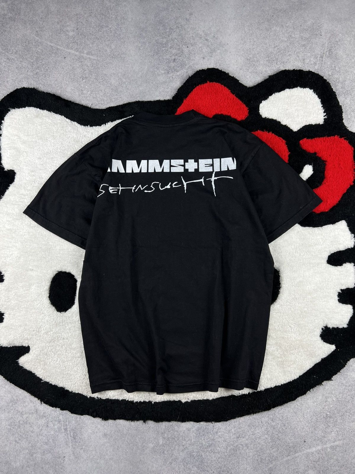 Vintage Rammstein Sehnsucht 90s Tour Vetements Style Y2K Tee