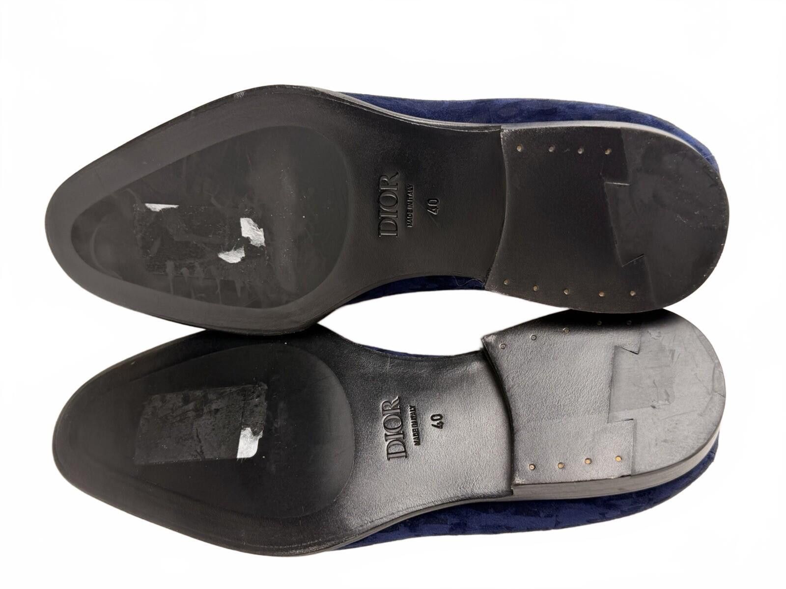Dior Dior Men's Oblique Jacquard Corsac Loafer SZ 40 Brand New Size US 7 / EU 40 - 5 Thumbnail