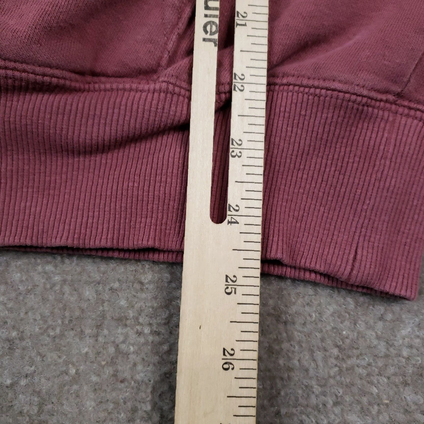 The North Face The North Face Hoodie Womens Small Red Pullover Sweatshirt Logo Kangaroo Pocket Size S / US 4 / IT 40 - 4 Thumbnail