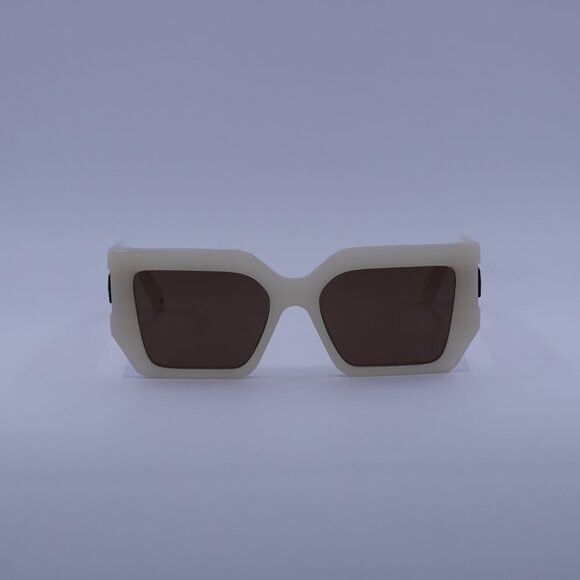 Off-White Off-White OERI148 DOVER 6164 Sunglasses Beige Square Frame Size ONE SIZE - 2 Thumbnail