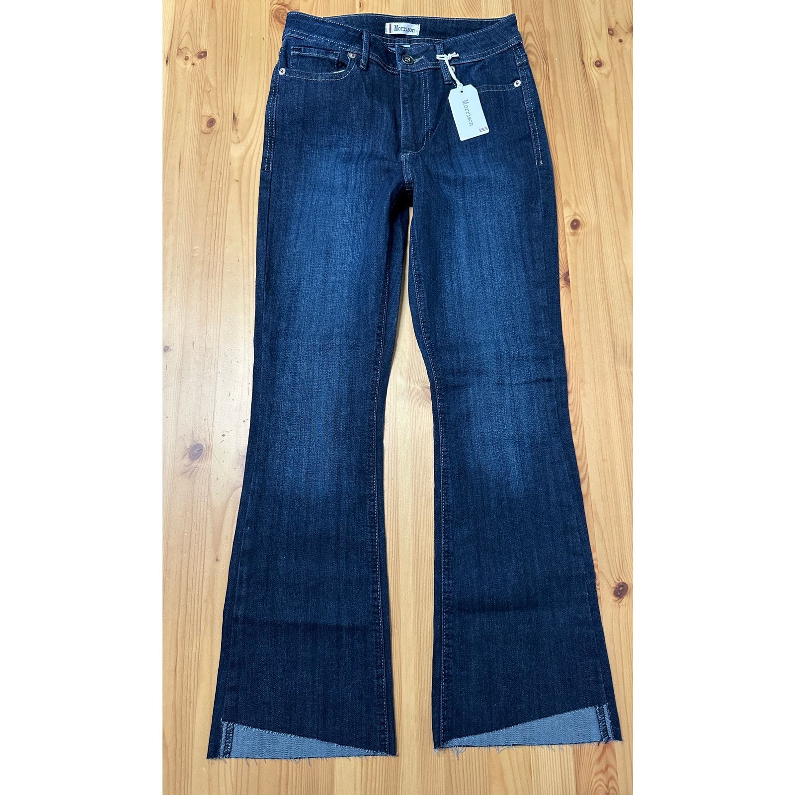Other NWT Morrison The Starlet Mid Rise Bootcut Jeans Cropped 25 Size 25" / US 0 / IT 36 - 1 Thumbnail