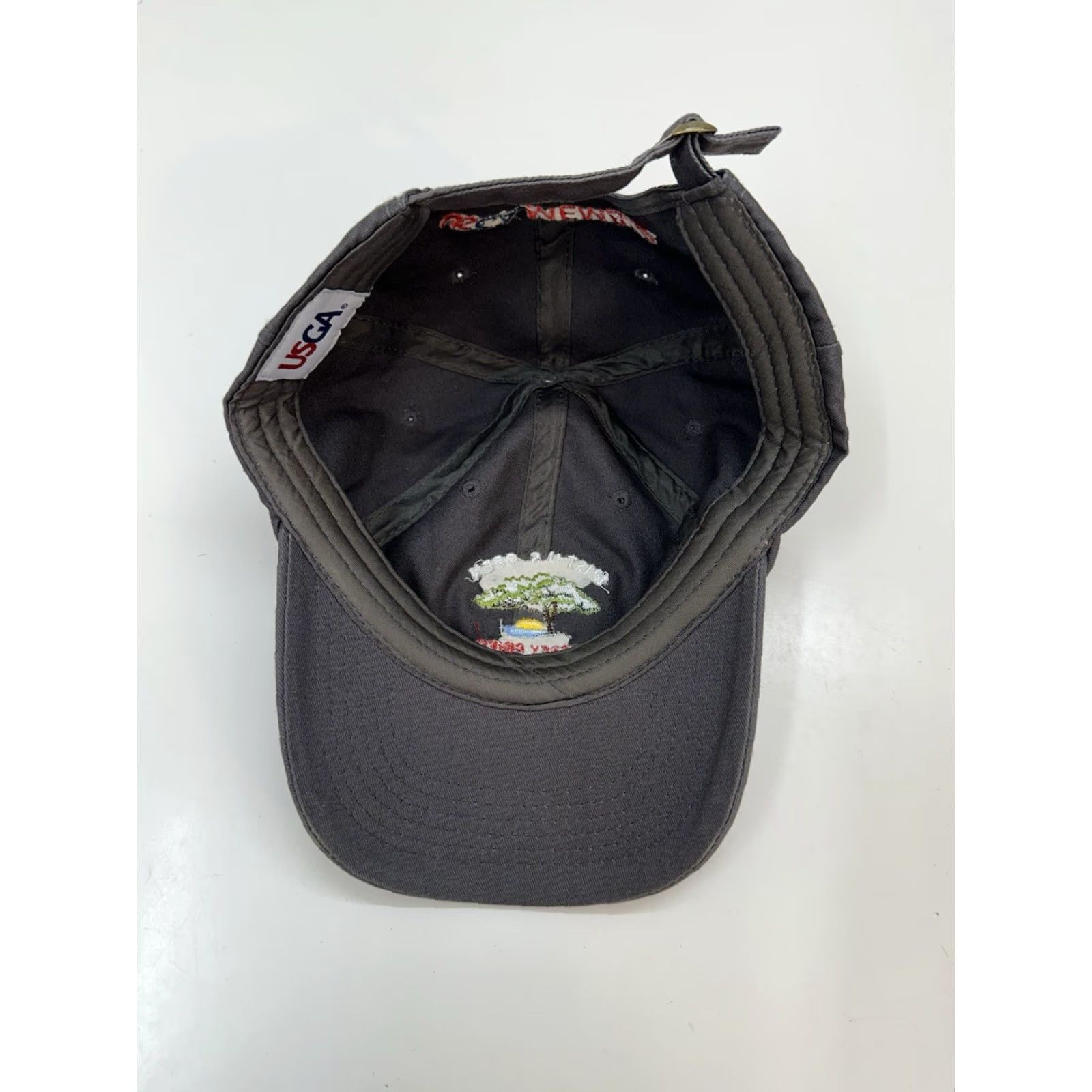 Vintage USGA Baseball Hat 121st U.S. Open Torrey Pines Gray Adjustable Cap Size ONE SIZE - 3 Thumbnail