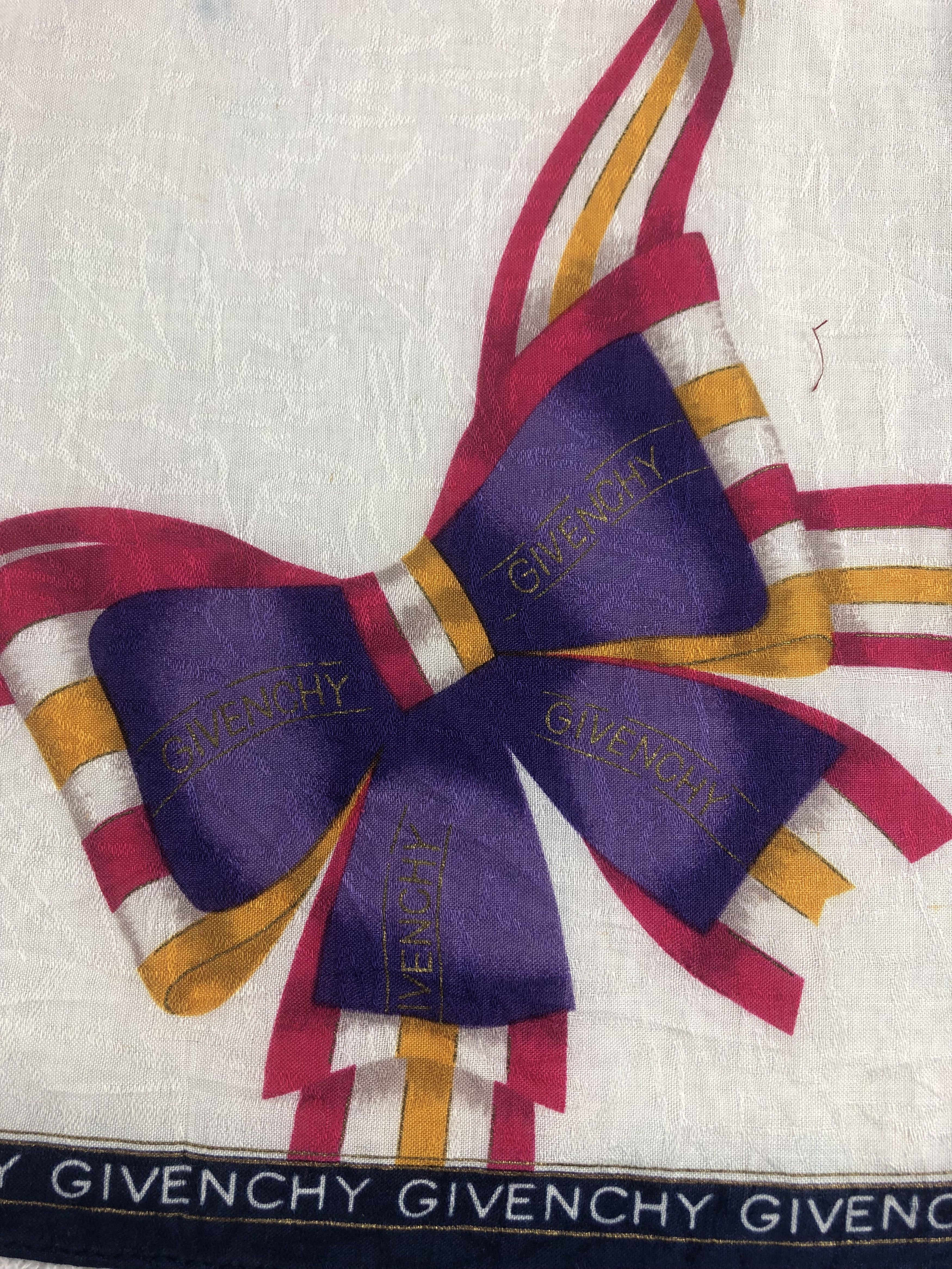 Vintage Givenchy Handkerchief / Bandana / Neckerchief Size ONE SIZE - 5 Thumbnail