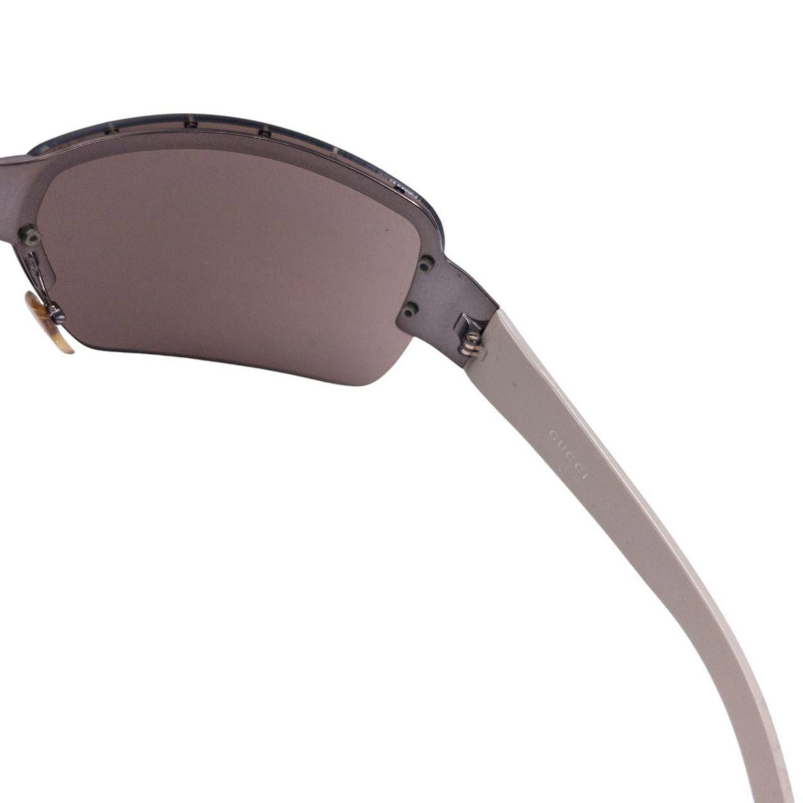 Gucci Vintage Gucci Monogram Sunglasses Size ONE SIZE - 7 Thumbnail