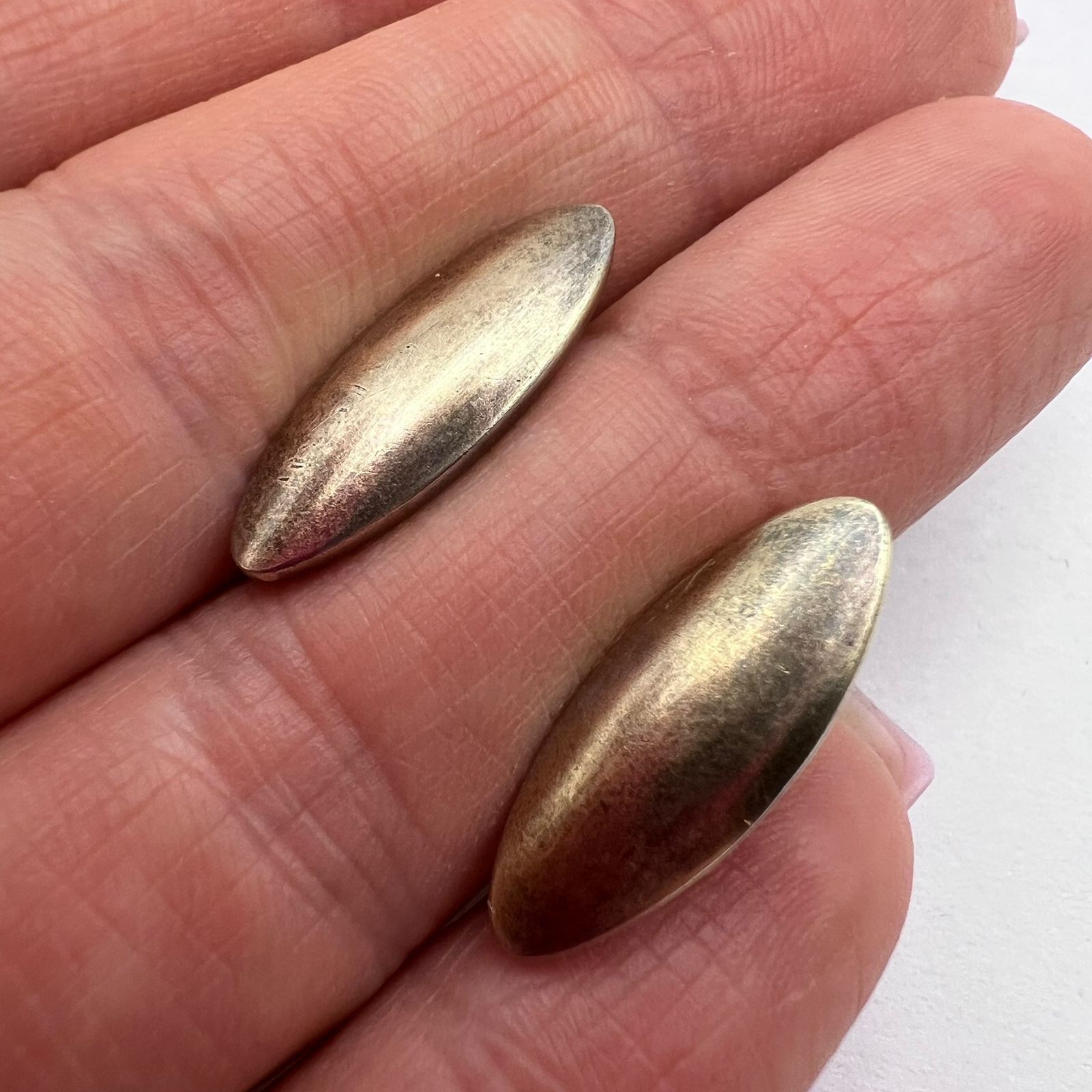 Vintage Vintage 875 Silver Soviet Cufflinks Rock Crystal Spiral Men Size ONE SIZE - 8 Thumbnail