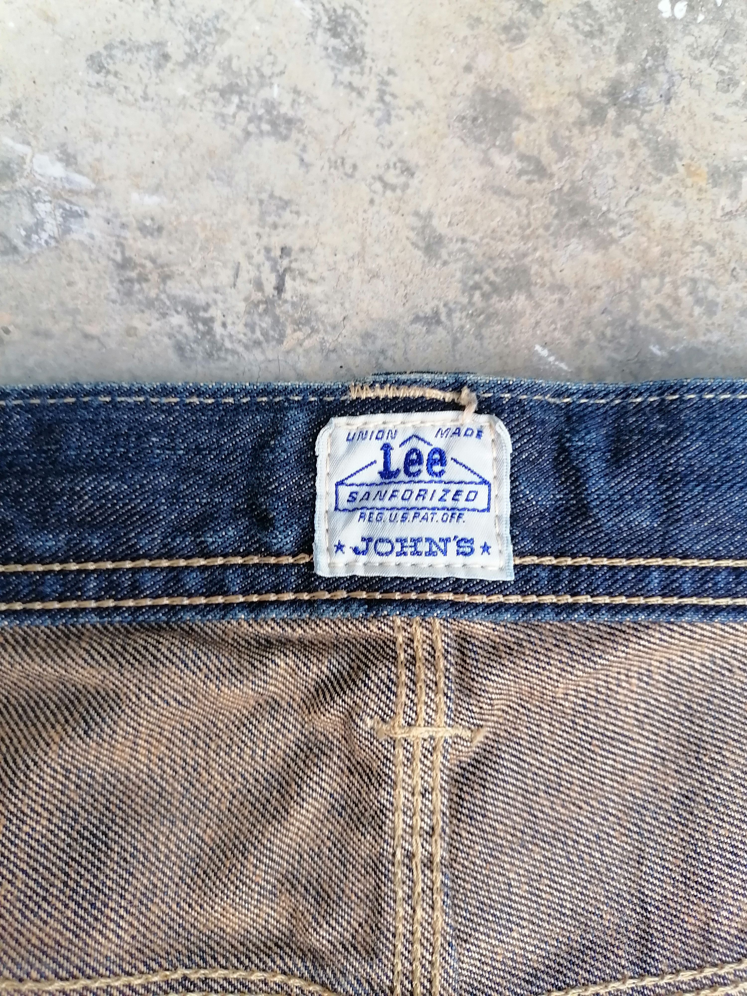 Vintage Flare Jeans Lee John's Claw Mark Carpenter Denim Pants Size US 32 / EU 48 - 5 Thumbnail