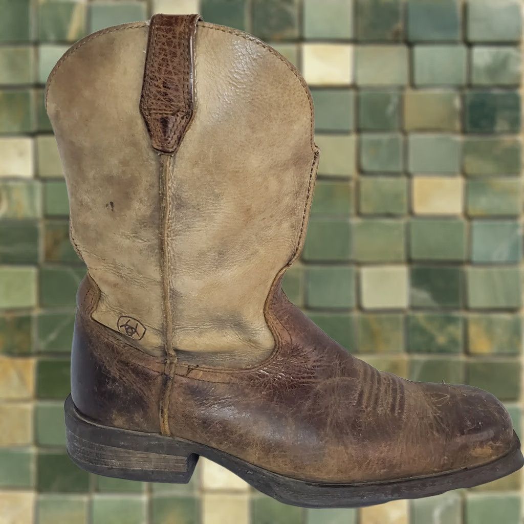 Ariat Ariat Rambler Boot Earth Brown Bomber Square Toe Mens Sz 10 D Western Workwear Size US 10 / EU 43 - 1 Thumbnail