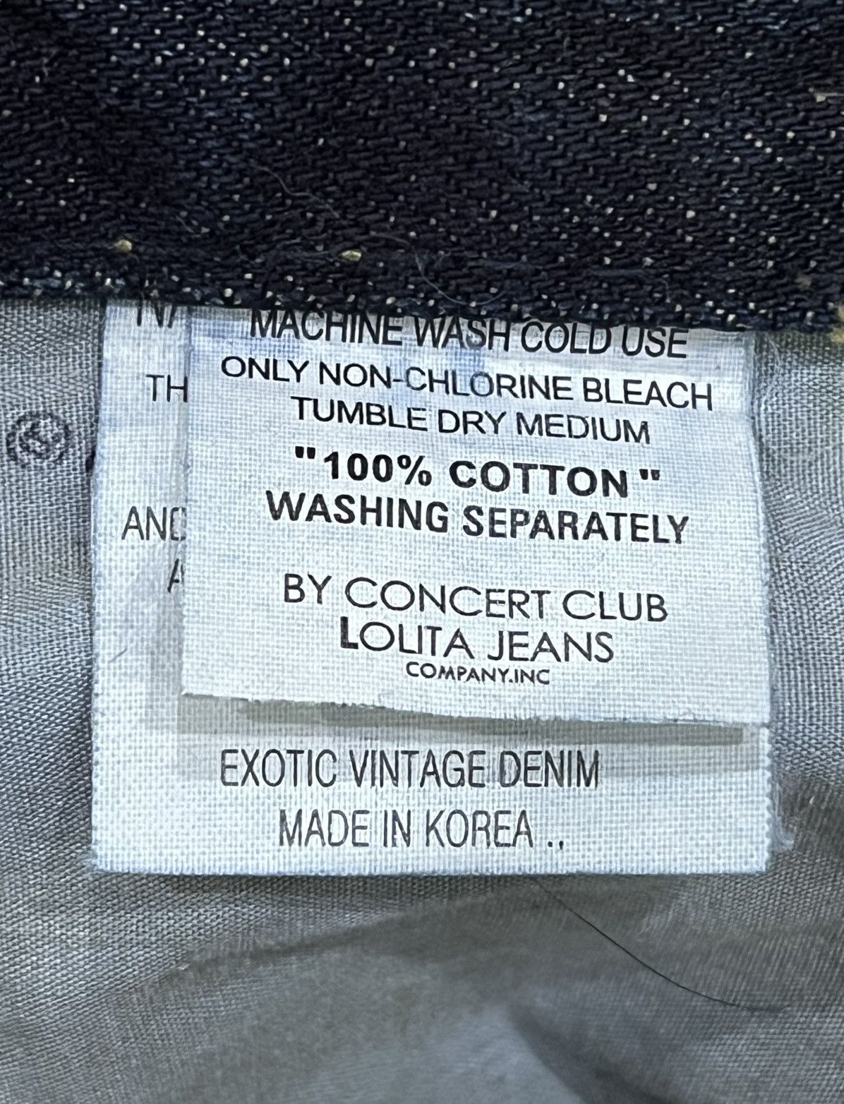 Vintage Lolita Circus Bold Embroidery Exotic Denim Cropped 3 Quarter Size 26" / US 2 / IT 38 - 10 Thumbnail