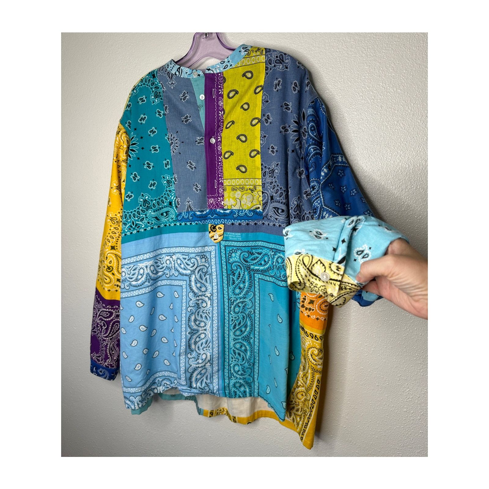 Children of the discordance Children of the Discordance Multicolor Bandana Patch Shirt 3 Size US L / EU 52-54 / 3 - 5 Thumbnail
