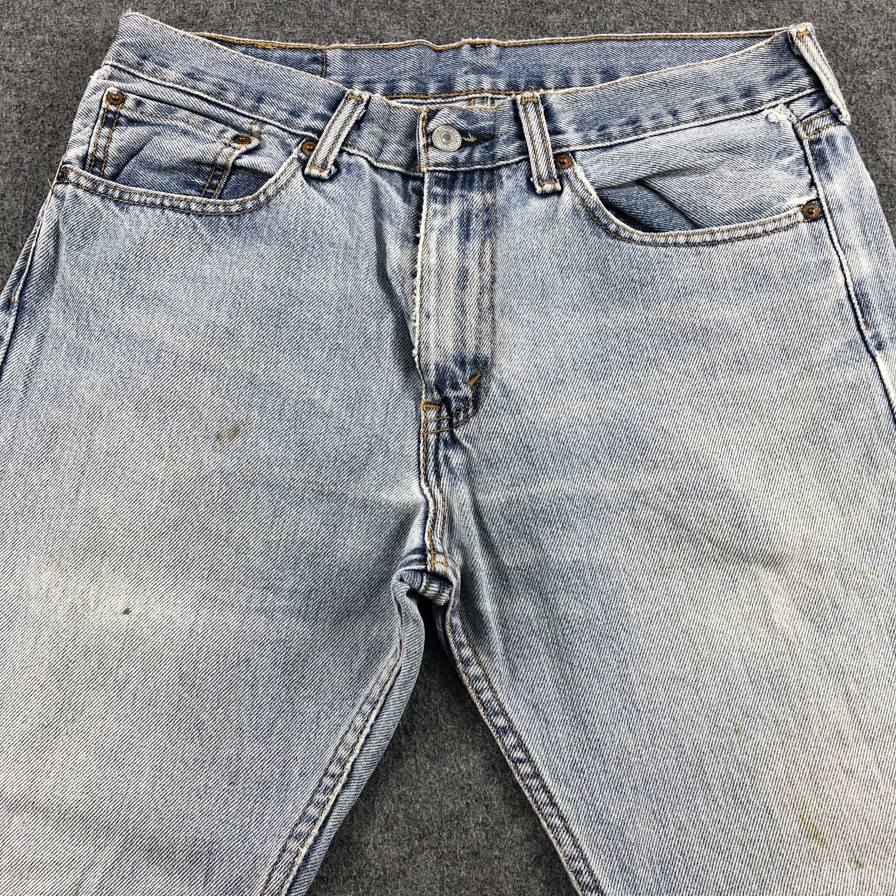Levi's Vintage Light Wash Levis 505 Jeans-J1536 Size US 33 - 3 Thumbnail