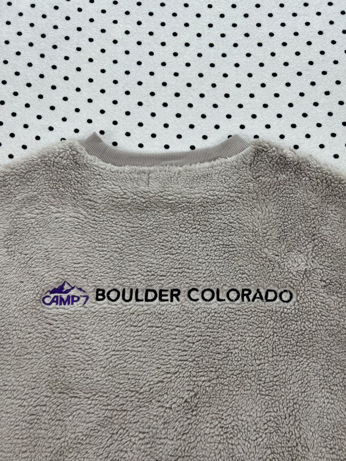 Japanese Brand Camp 7 Sherpa Fleece Sweatshirt Size US L / EU 52-54 / 3 - 8 Thumbnail