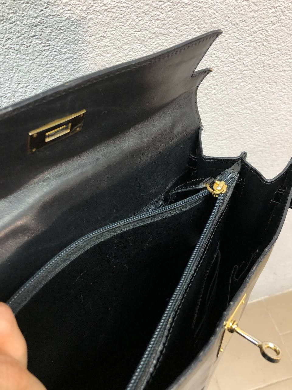 Leather Buti leather black bag made in Italy Size ONE SIZE - 16 Thumbnail