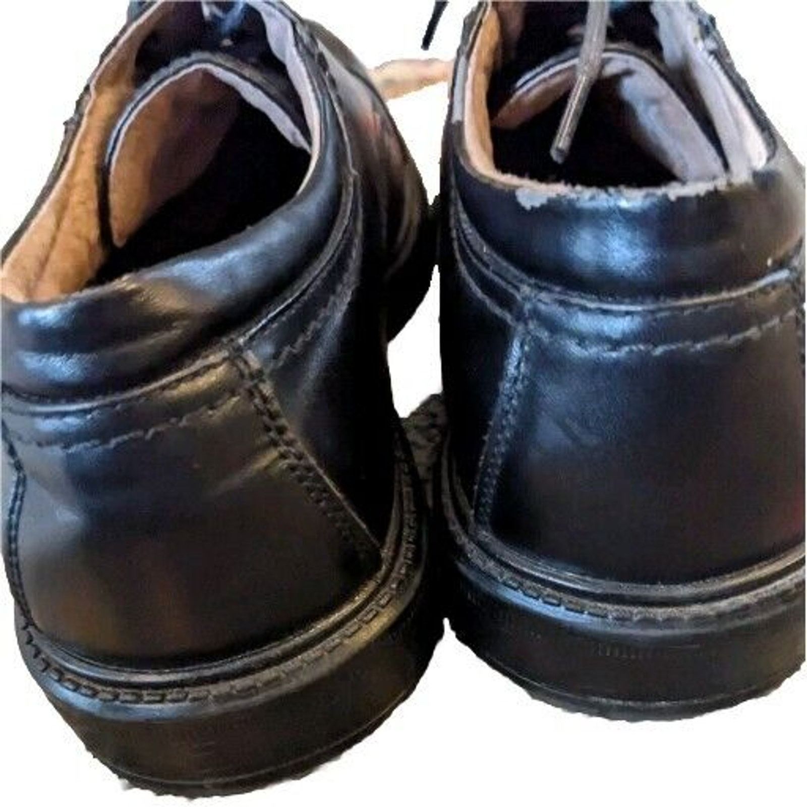 Merona Merona Black Oxford Leather Shoes Size 9 Lace Up Size US 9 / EU 42 - 9 Thumbnail
