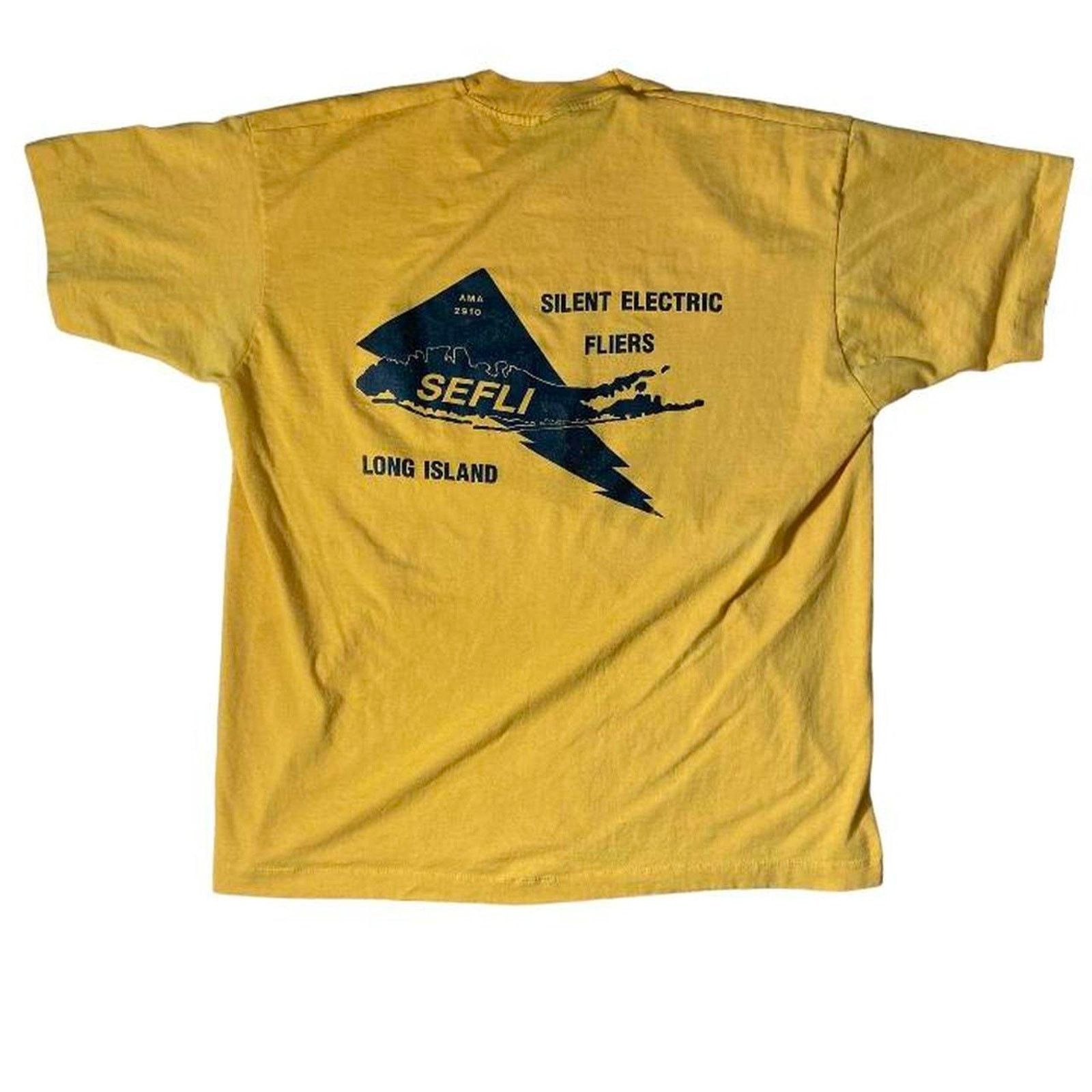 Other 90s yellow single stitch tee Size US XL / EU 56 / 4 - 1 Thumbnail