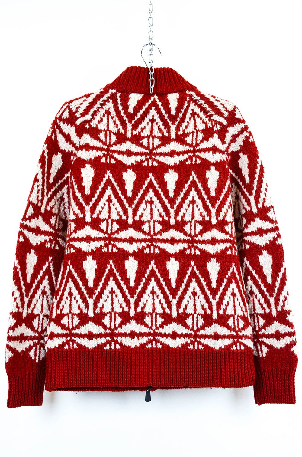 Moncler Grenoble Moncler Grenoble Wool Zip-Up Cardigan Sweater - Size XL Size US XL / EU 56 / 4 - 2 Thumbnail
