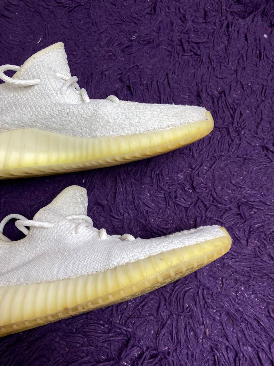 Adidas Cream White Yeezys Adidas Yeezy Boost 350 V Size US 7.5 / EU 40-41 - 10 Thumbnail