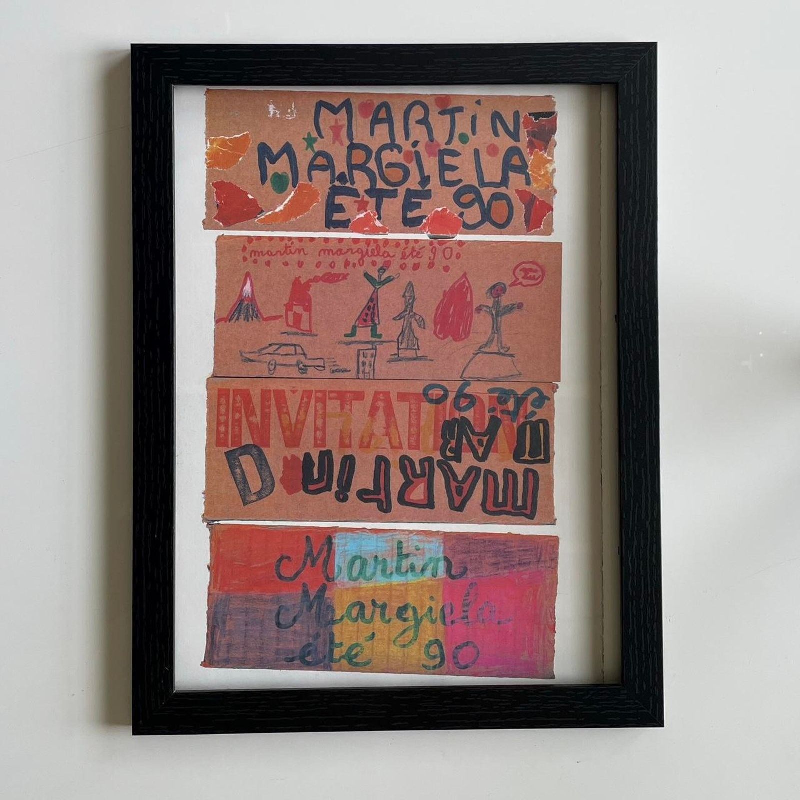 Maison Margiela Maison Margiela Archive Fashion photo framed 9x11 Size ONE SIZE - 1 Thumbnail
