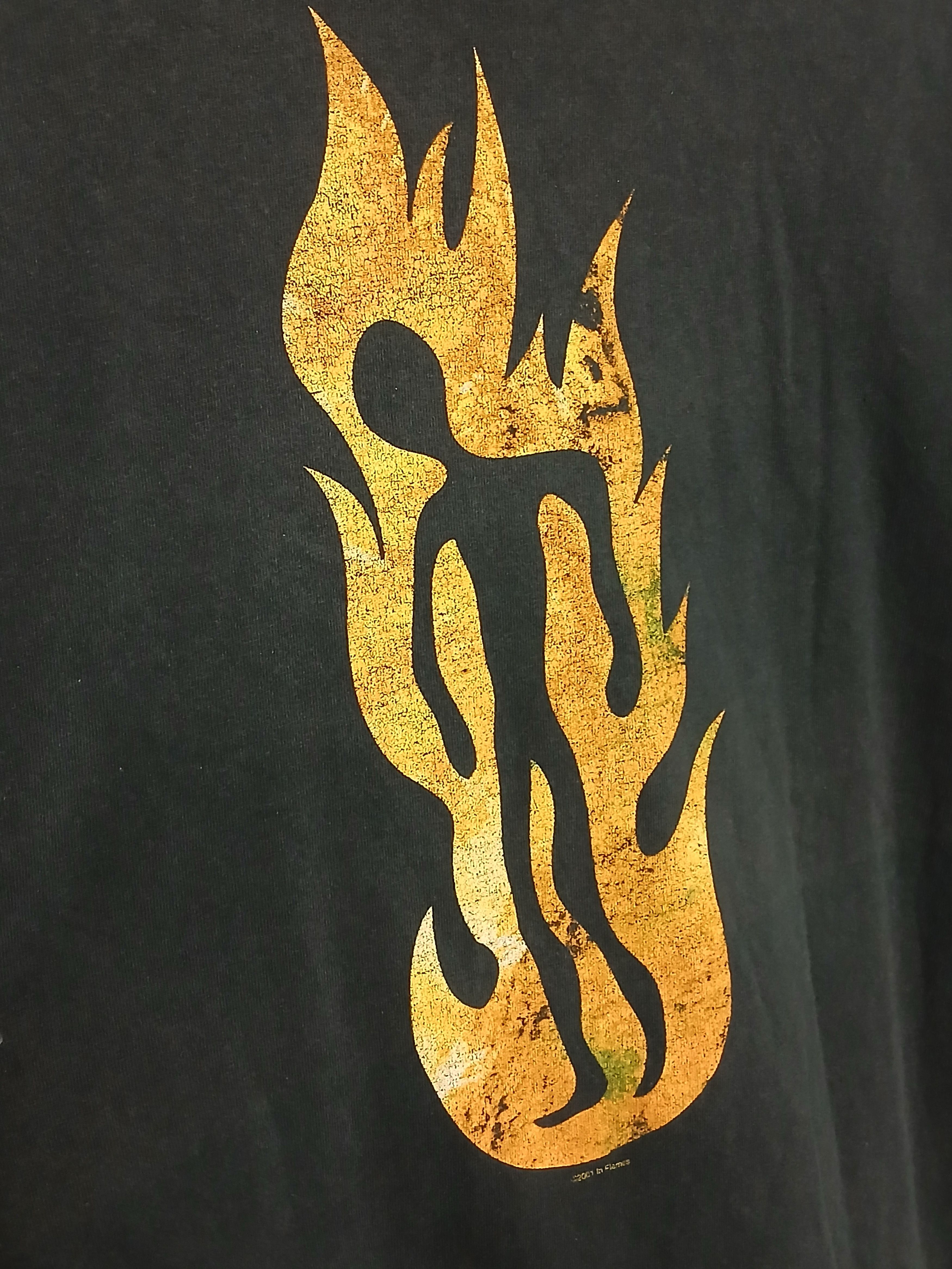 Band Tees × Vintage Vintage 2001 In Flames T-Shirt Size US M / EU 48-50 / 2 - 4 Thumbnail